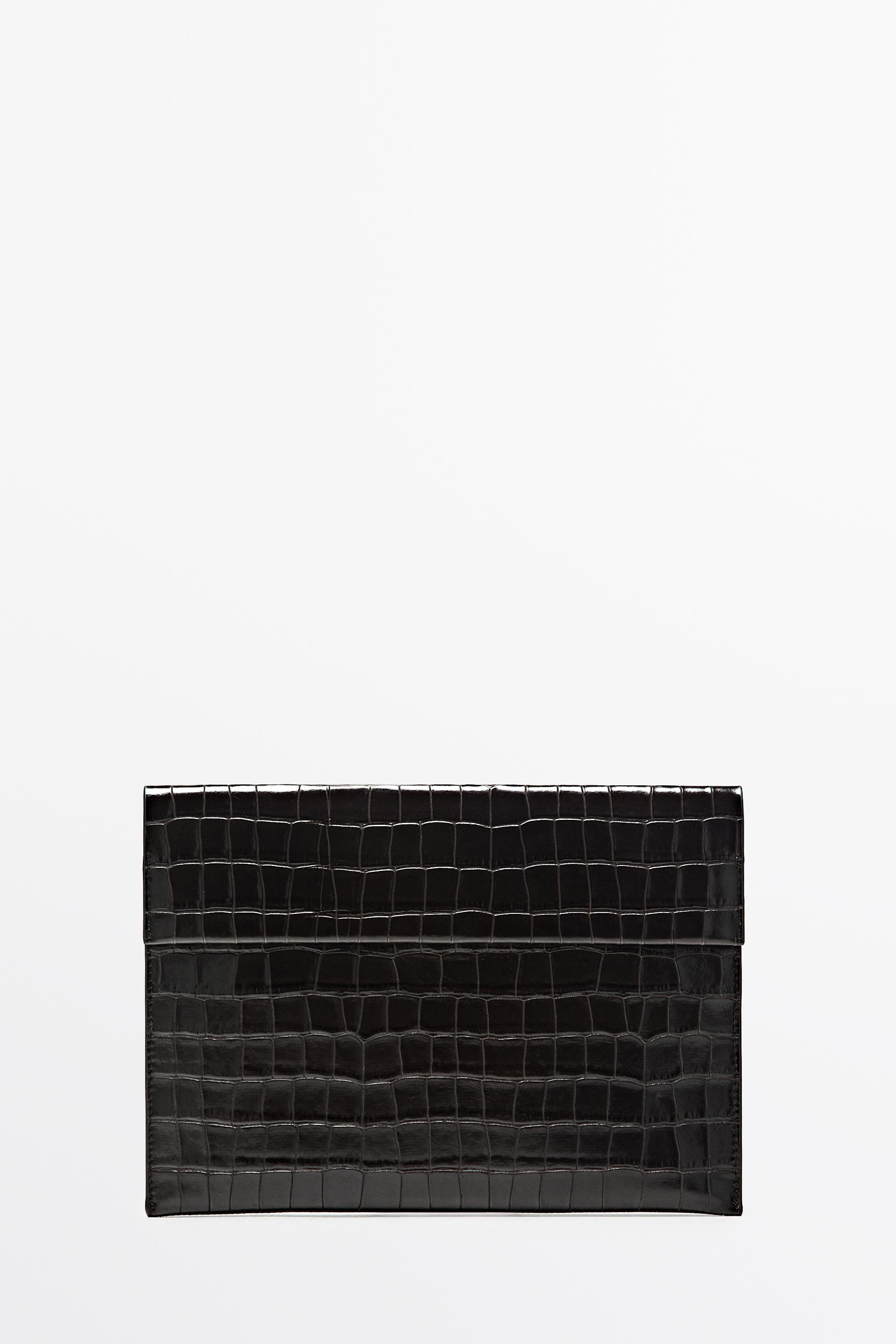 Textured leather iPad case