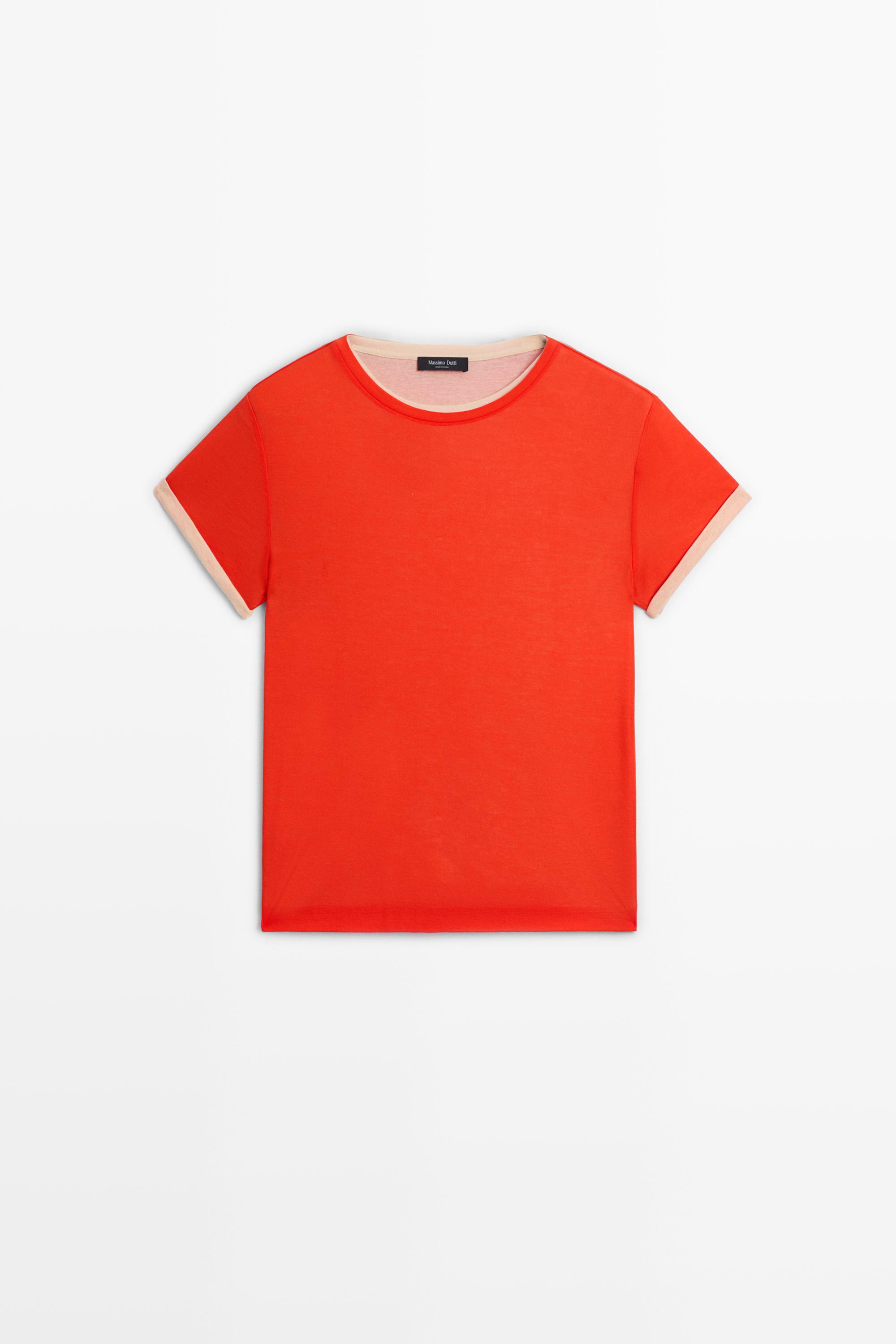 Double-layer short sleeve T-shirt