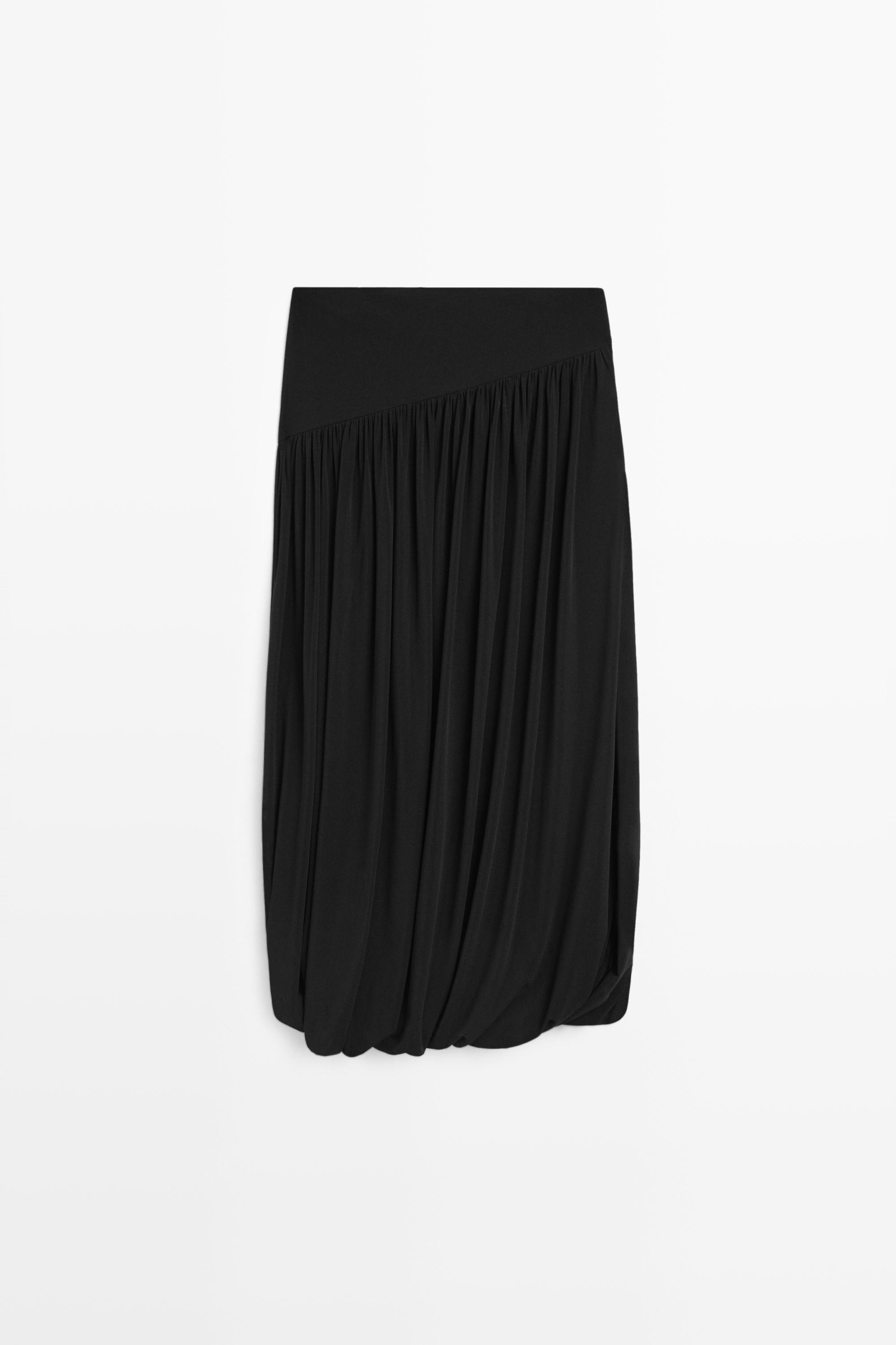 Balloon flowing skirt