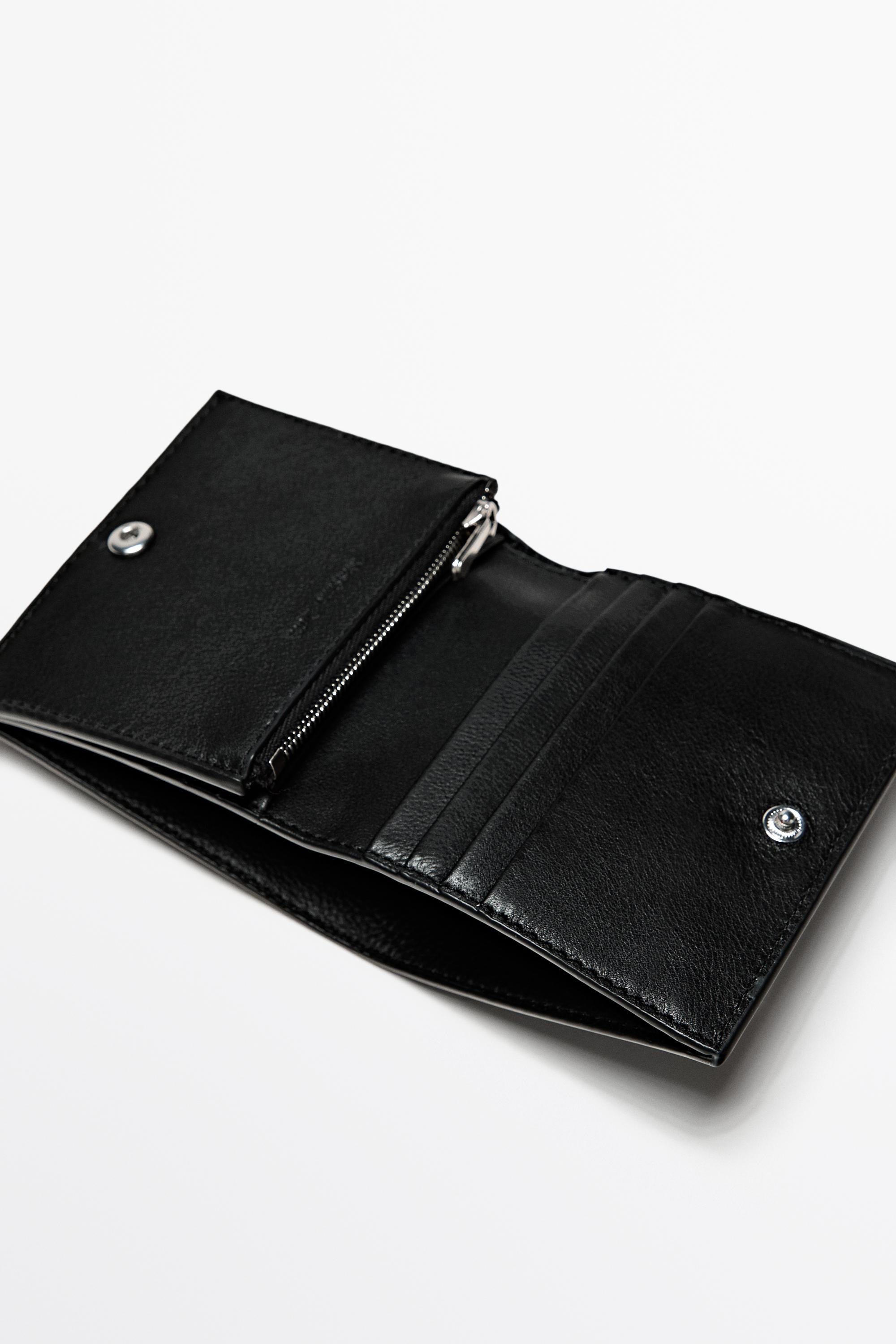 Nappa leather wallet