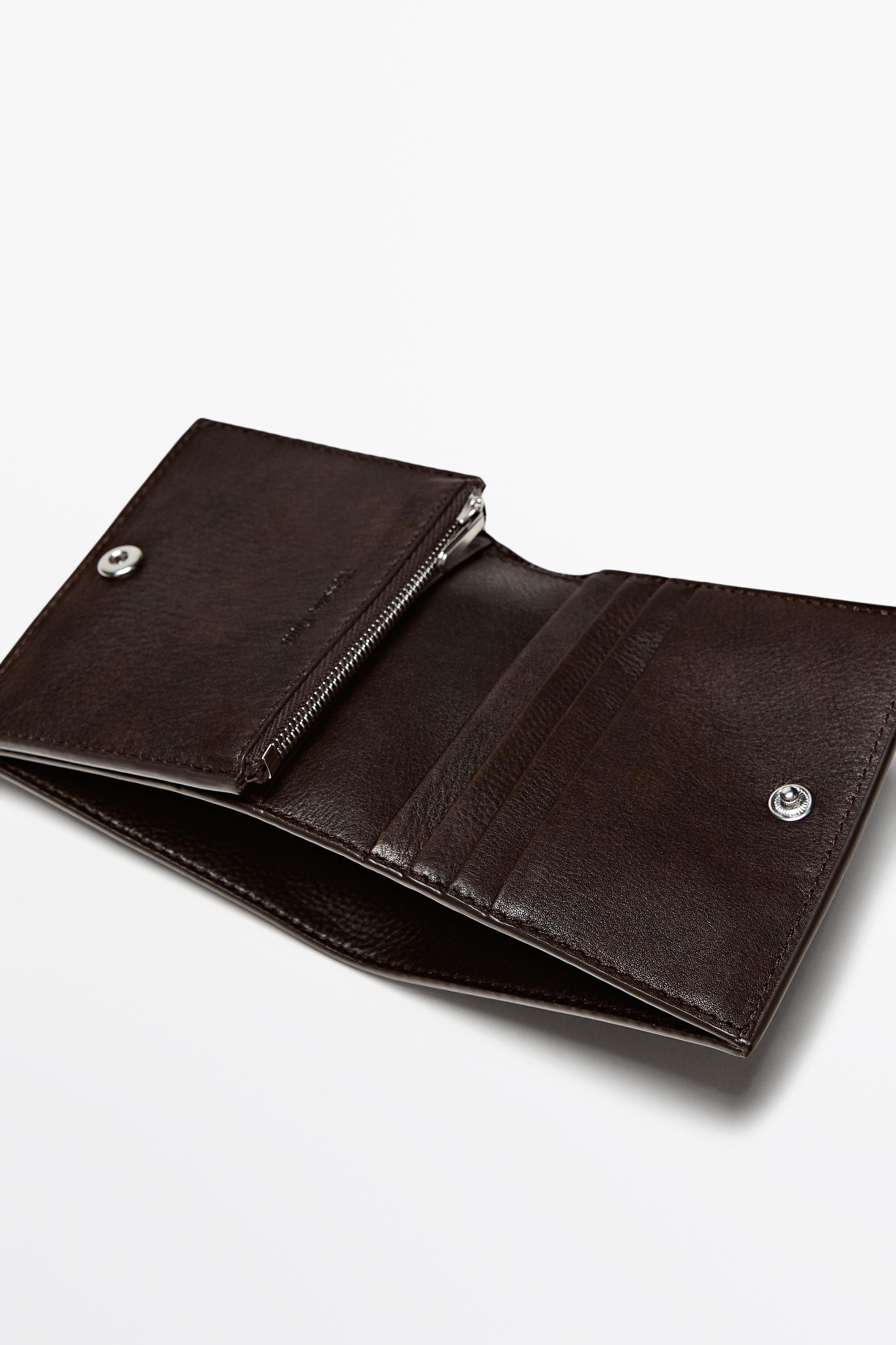 Nappa leather wallet