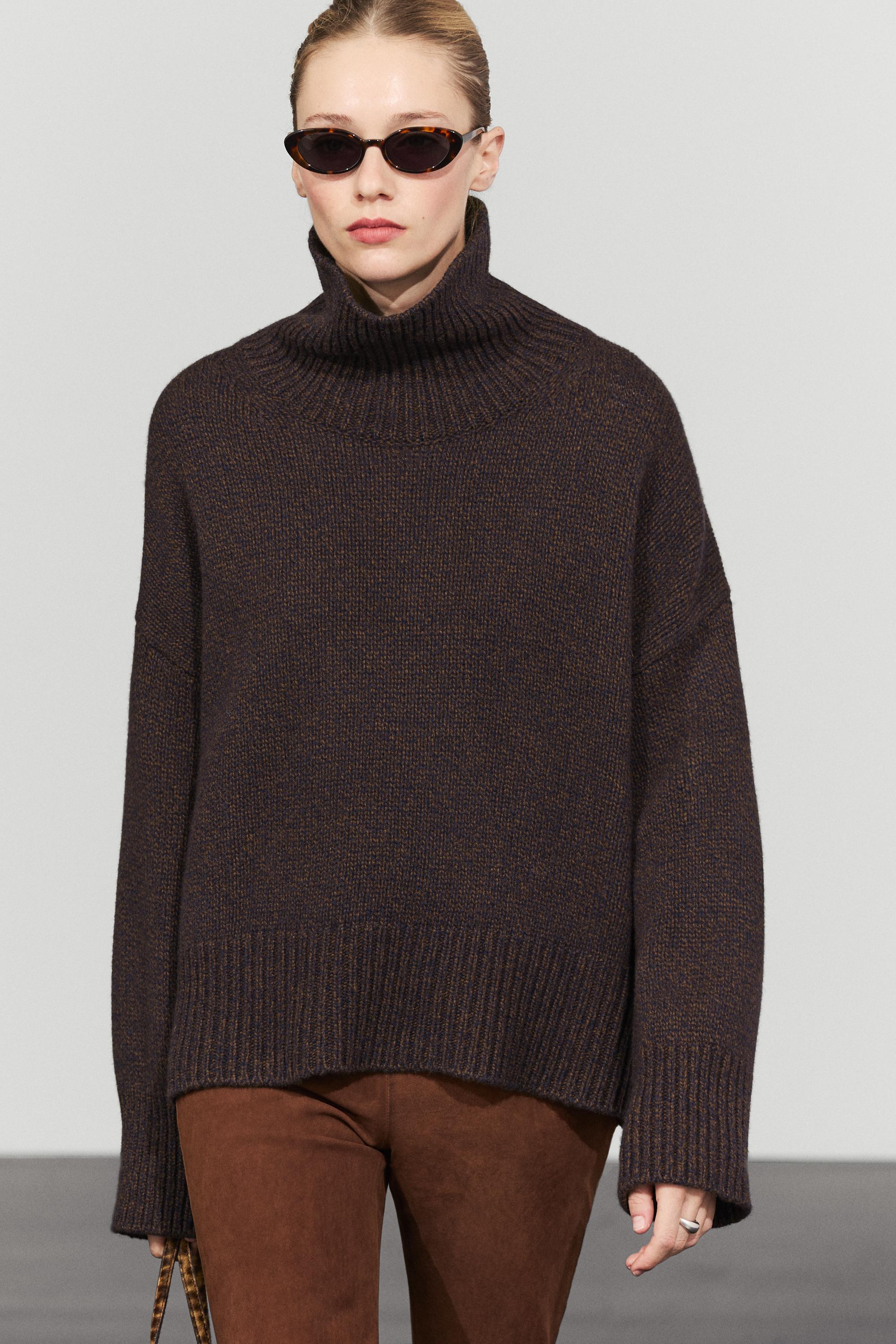 100%羊毛加大码针织衫