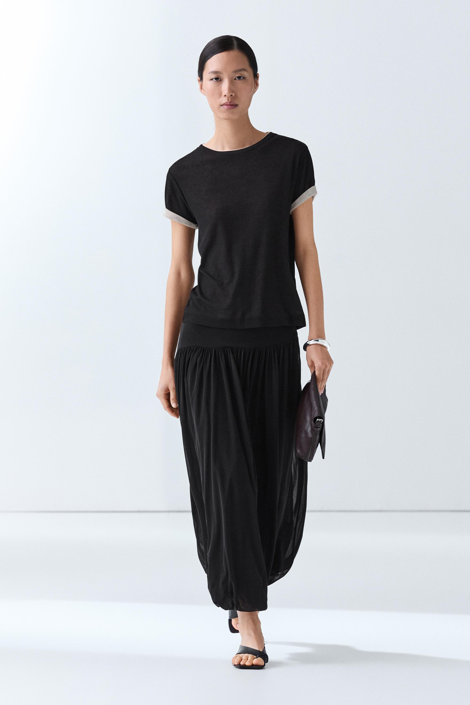 Double-layer short sleeve T-shirt