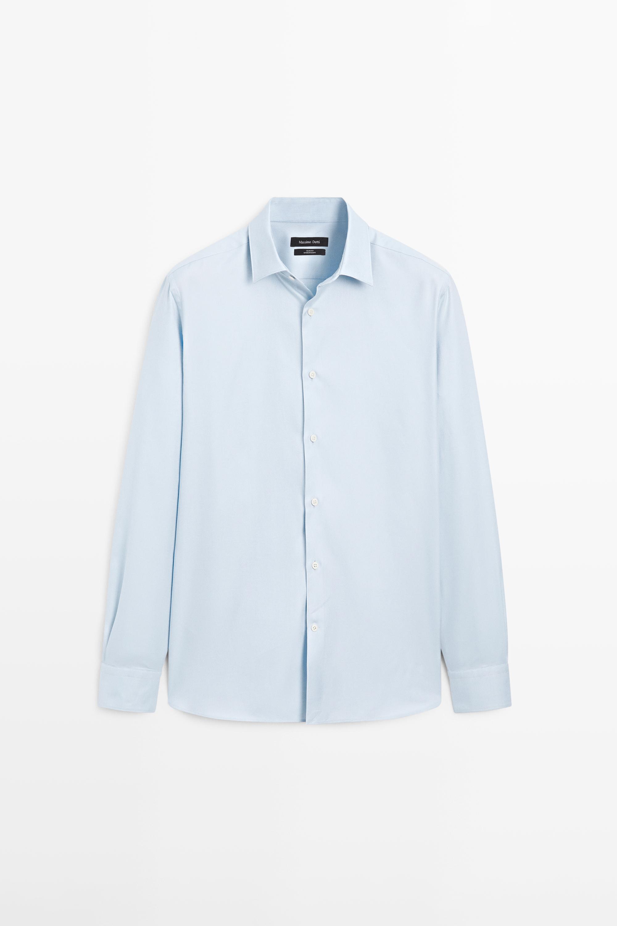Slim fit 100% cotton Oxford shirt