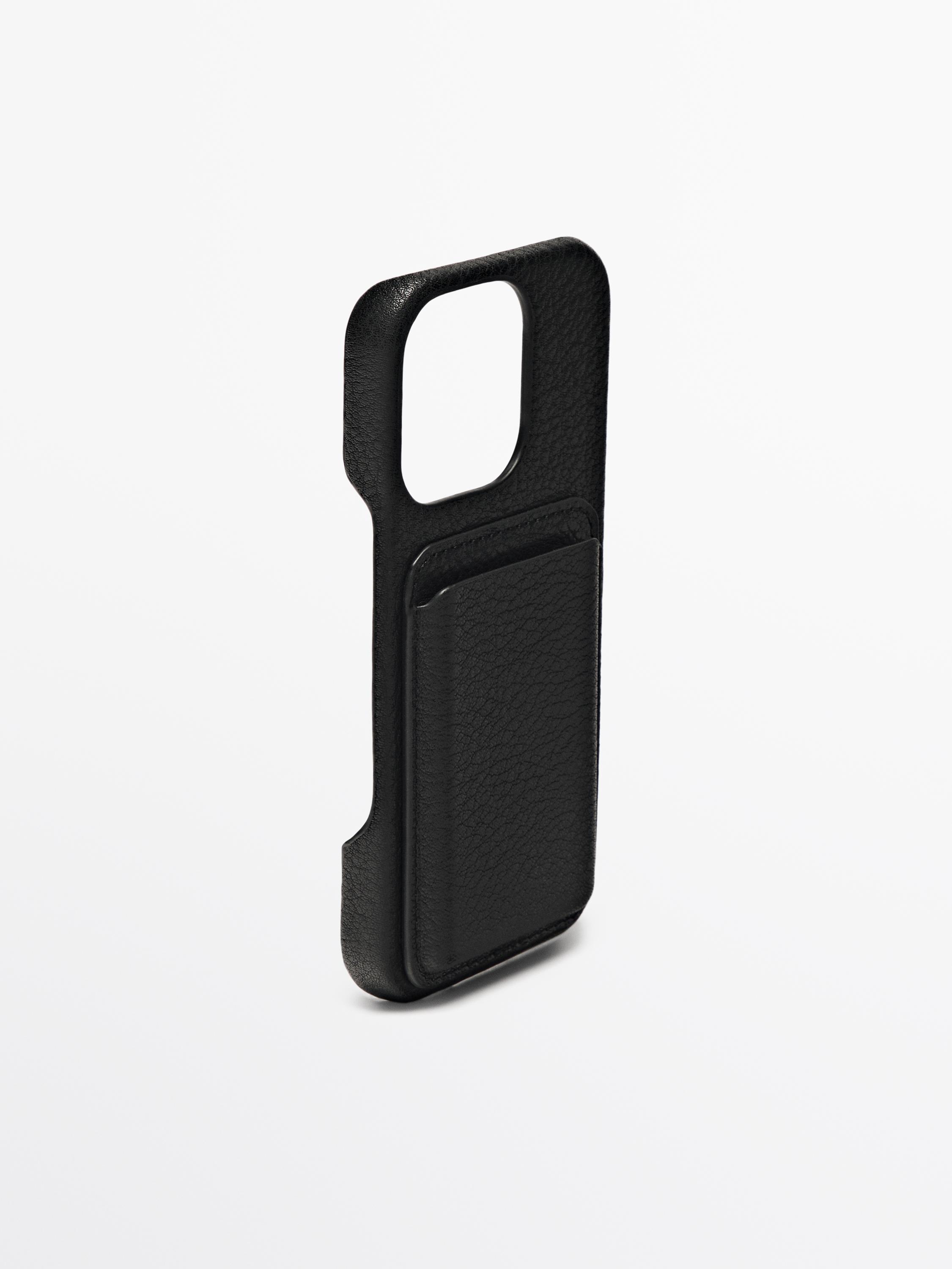 iPhone 16 Pro 纳帕皮革手机壳