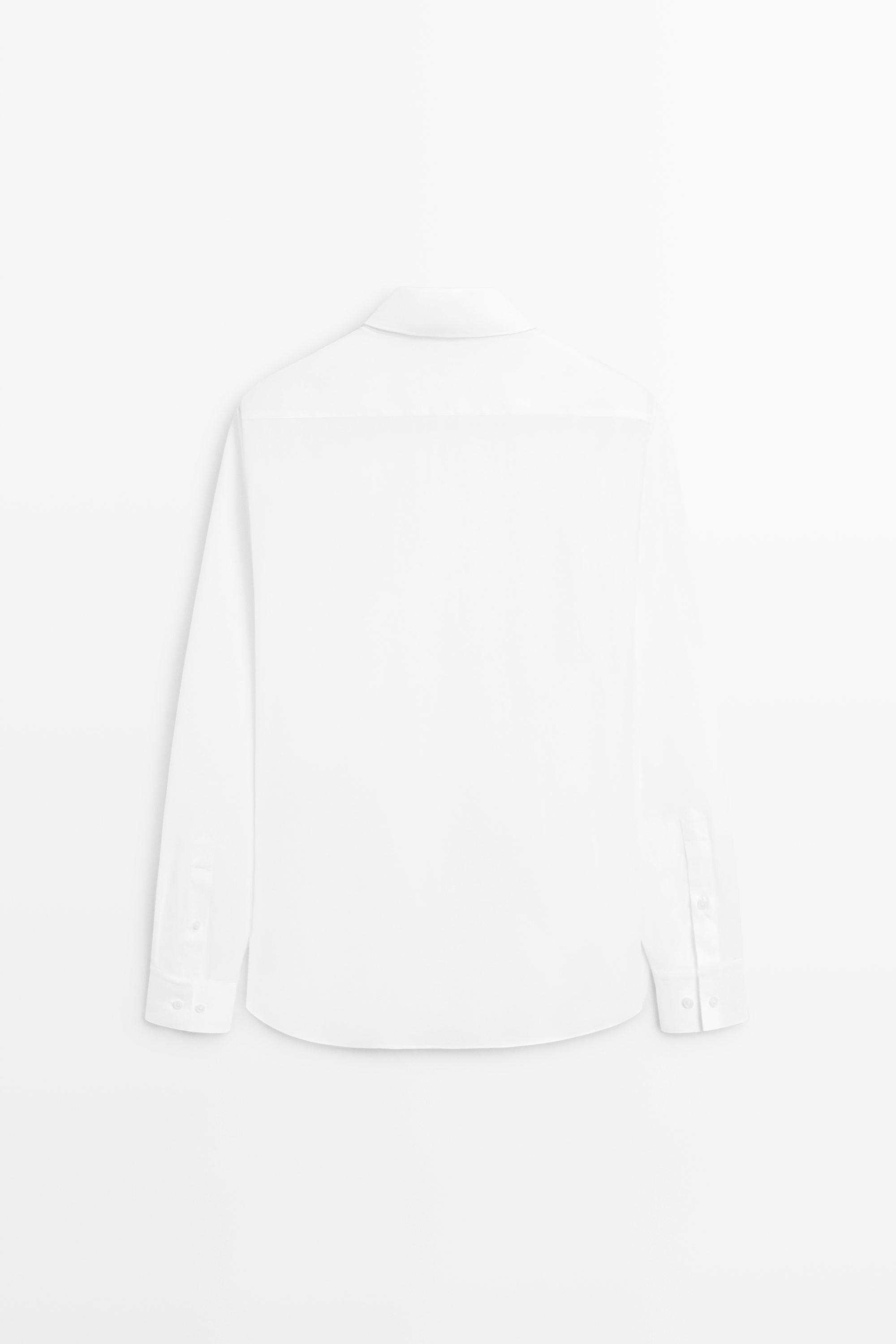 Regular fit 100% cotton shirt