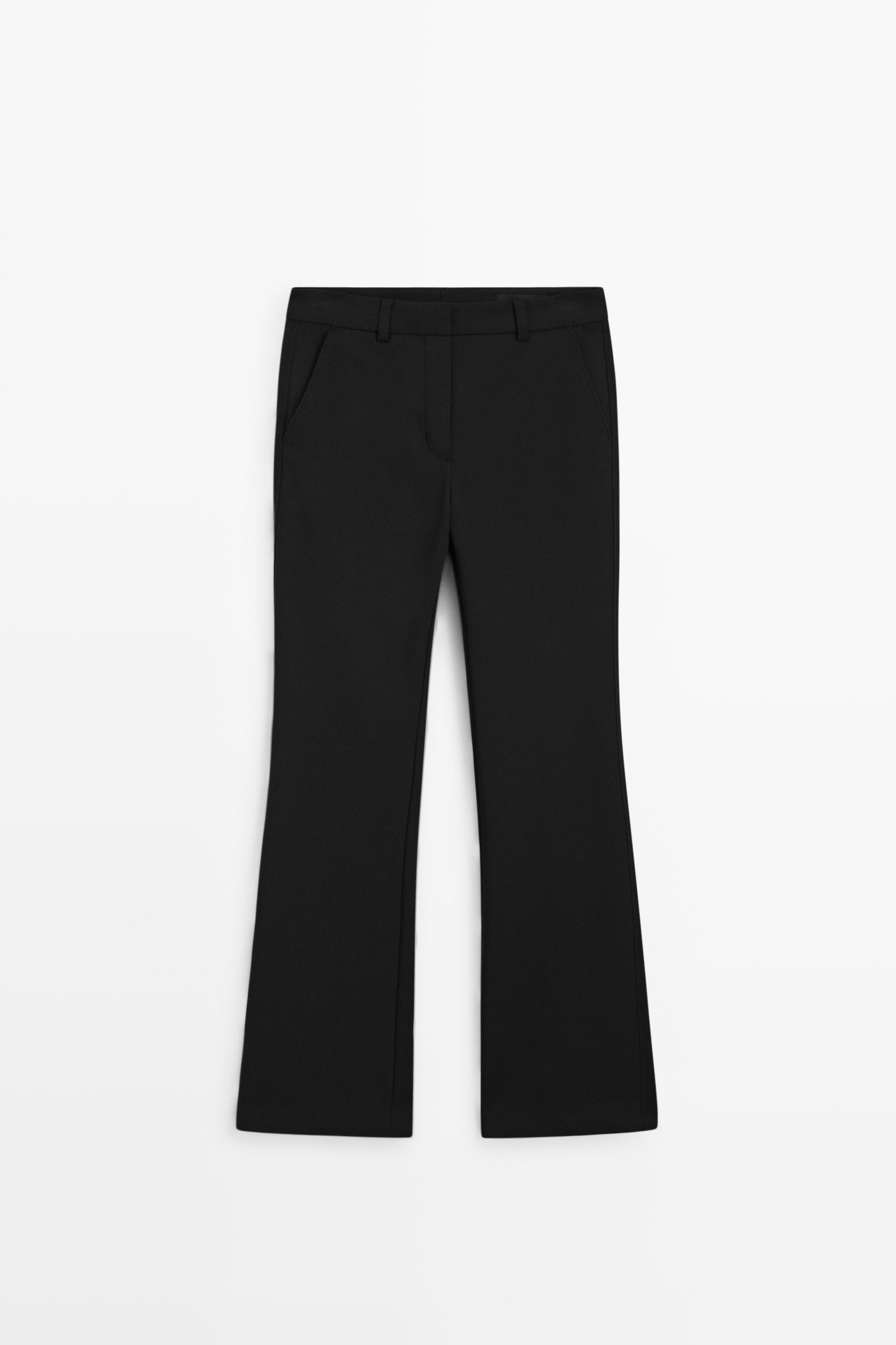 Technical flare fit pants