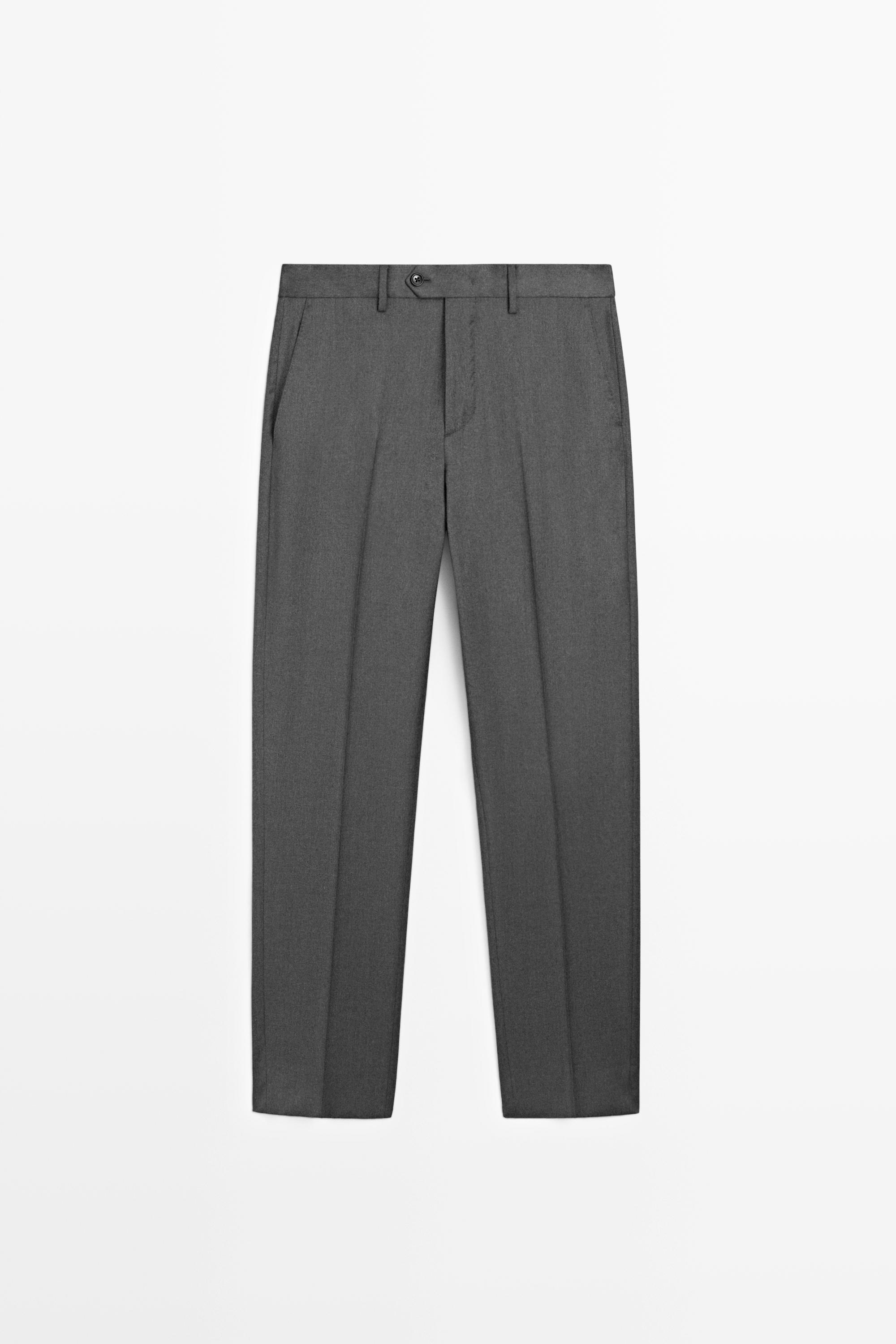 100% Cool Wool Suit Pants