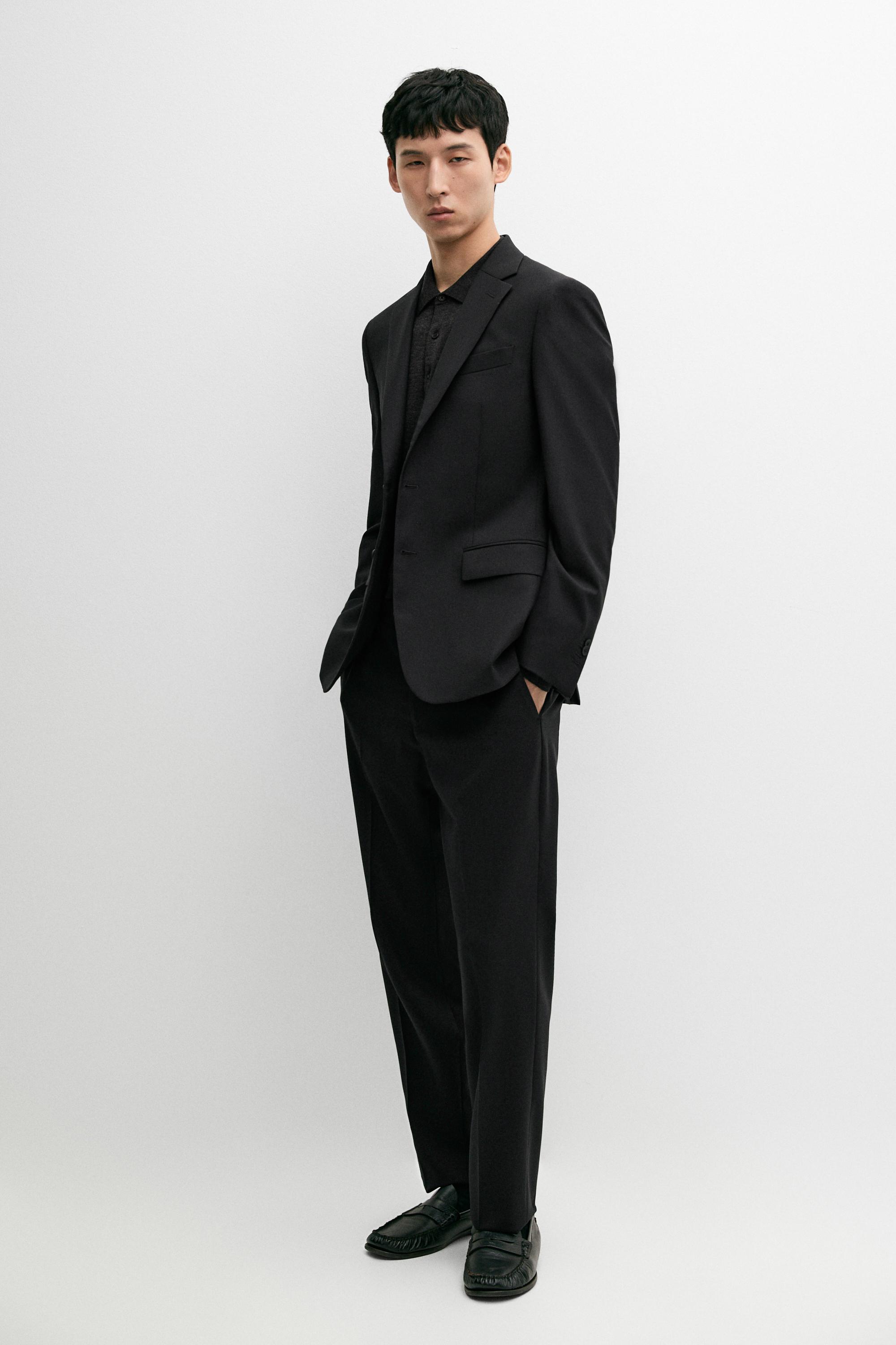 100% cool wool suit blazer