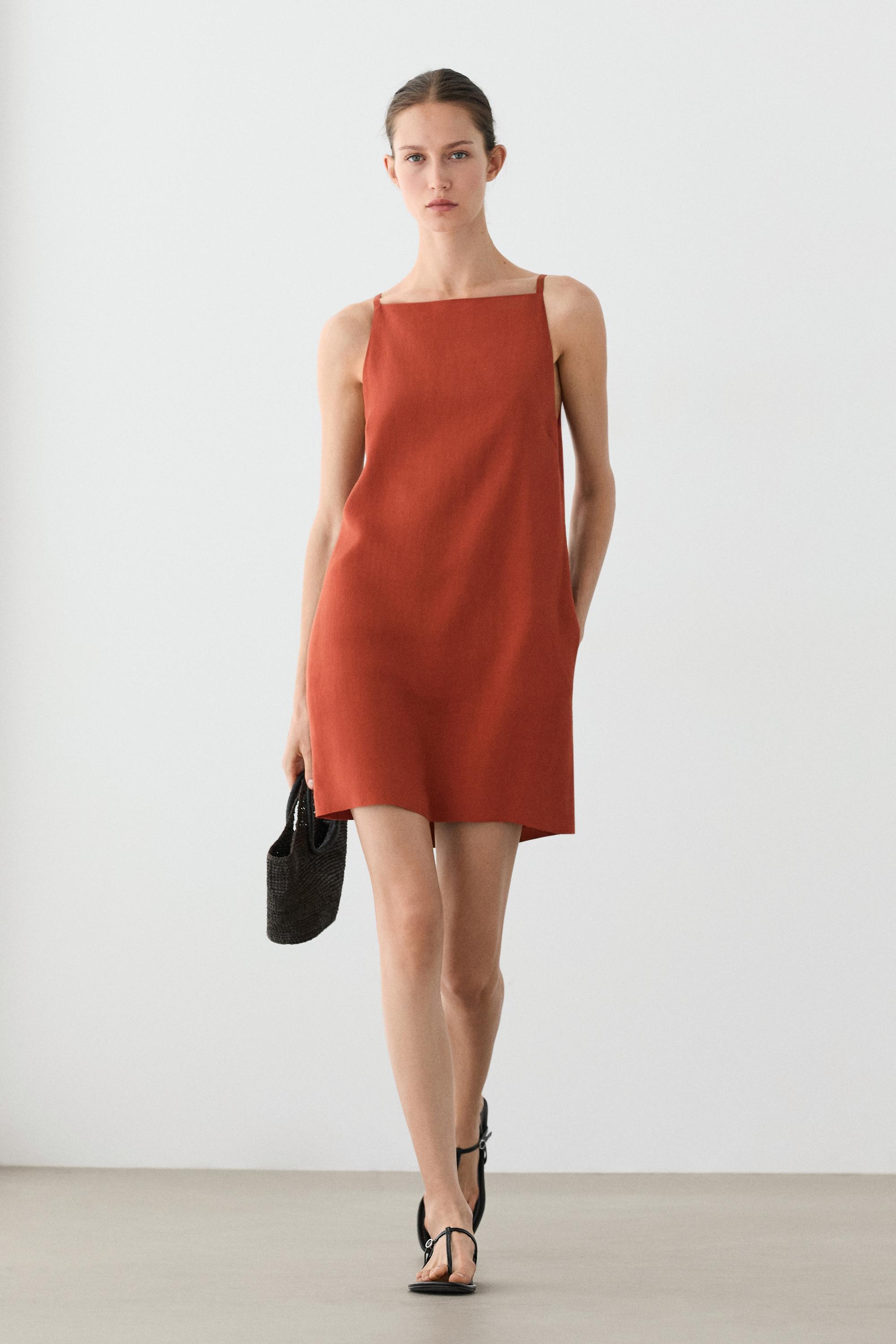 Strappy mini dress