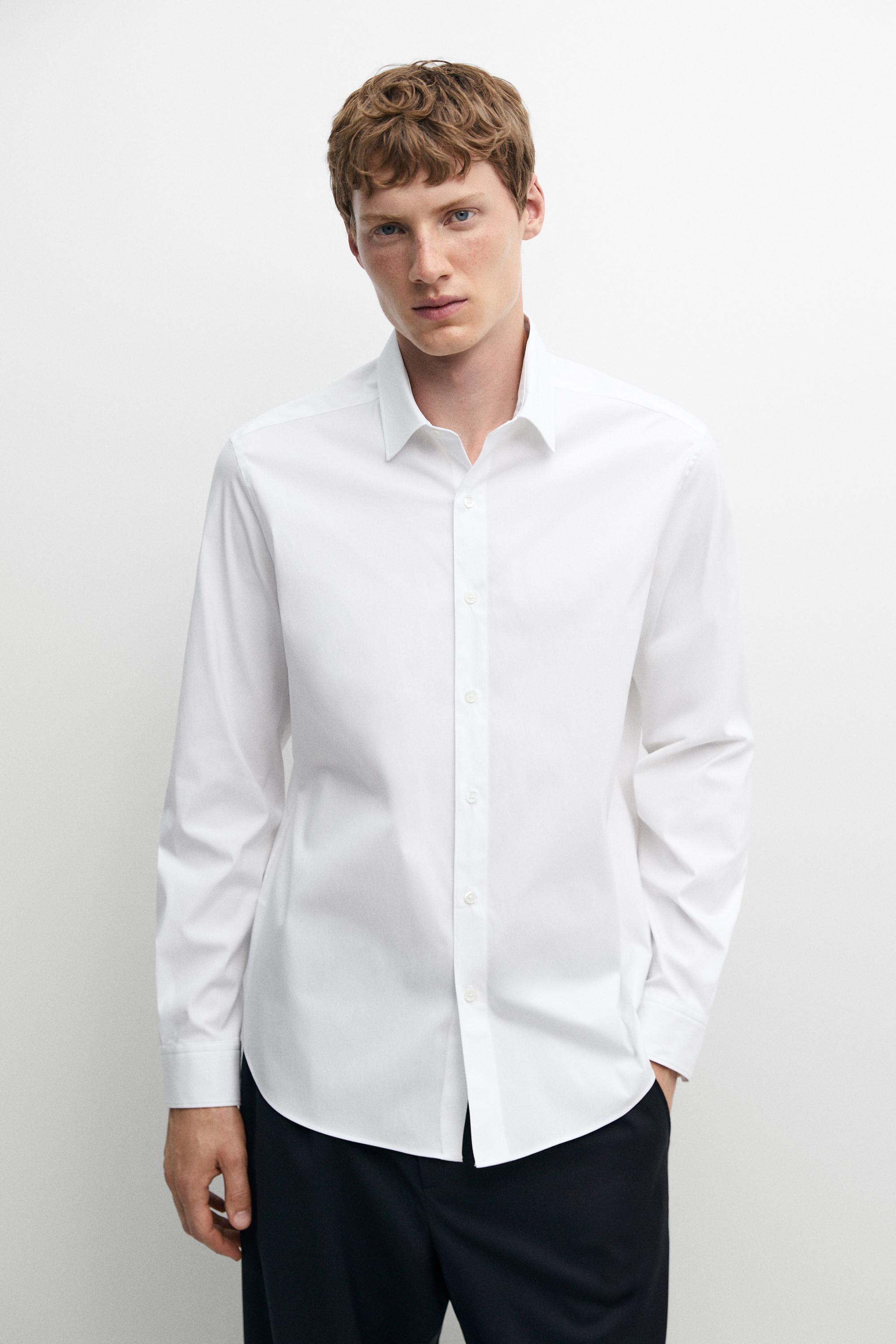 Slim fit stretch shirt
