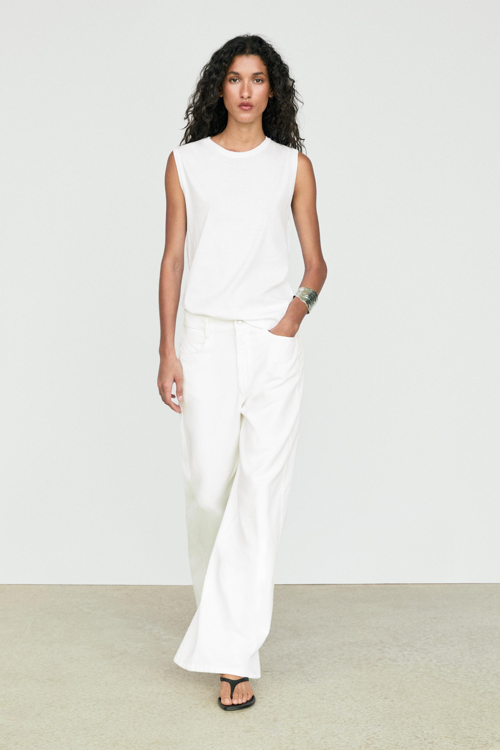 100% cotton sleeveless top