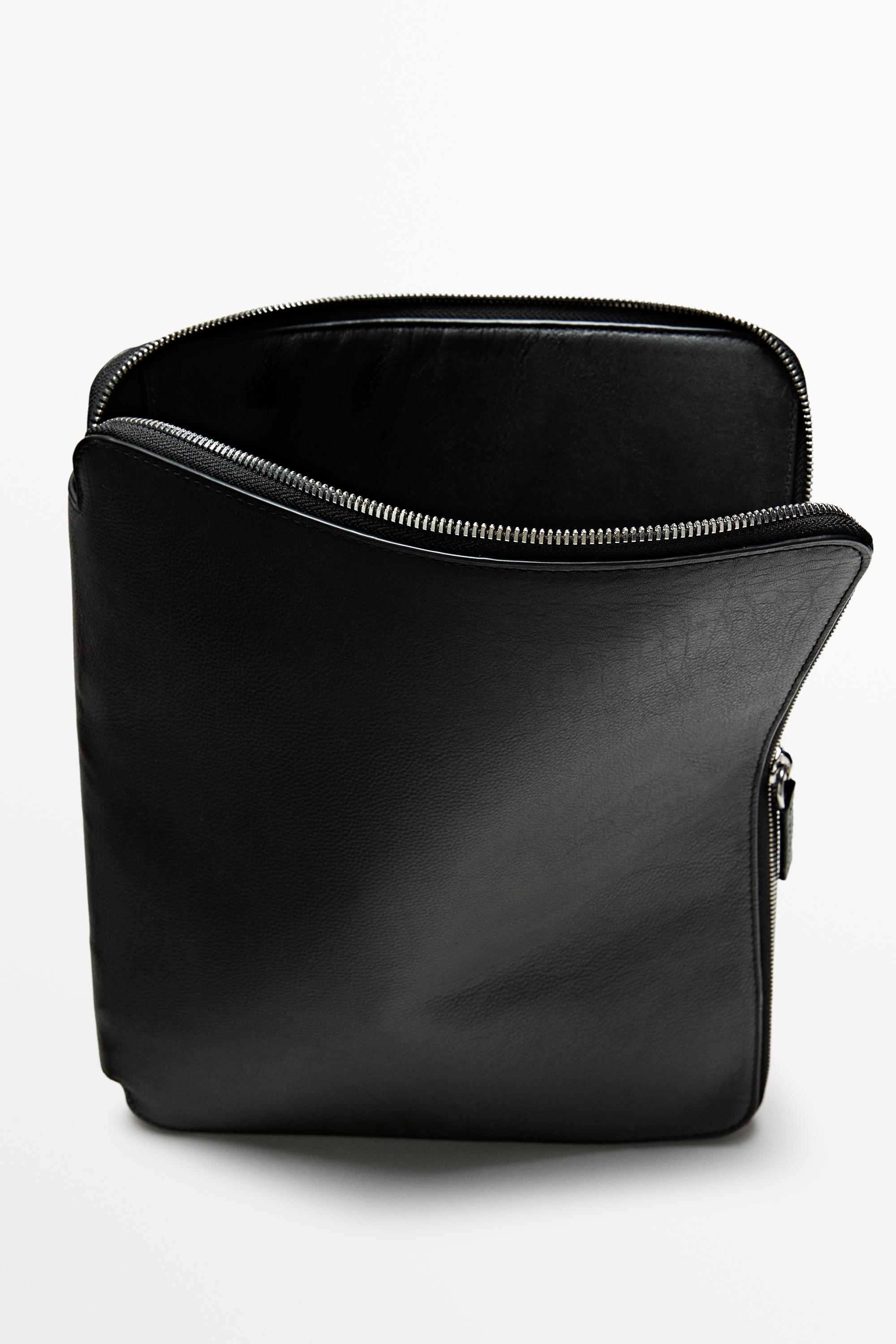Nappa leather L pouch bag