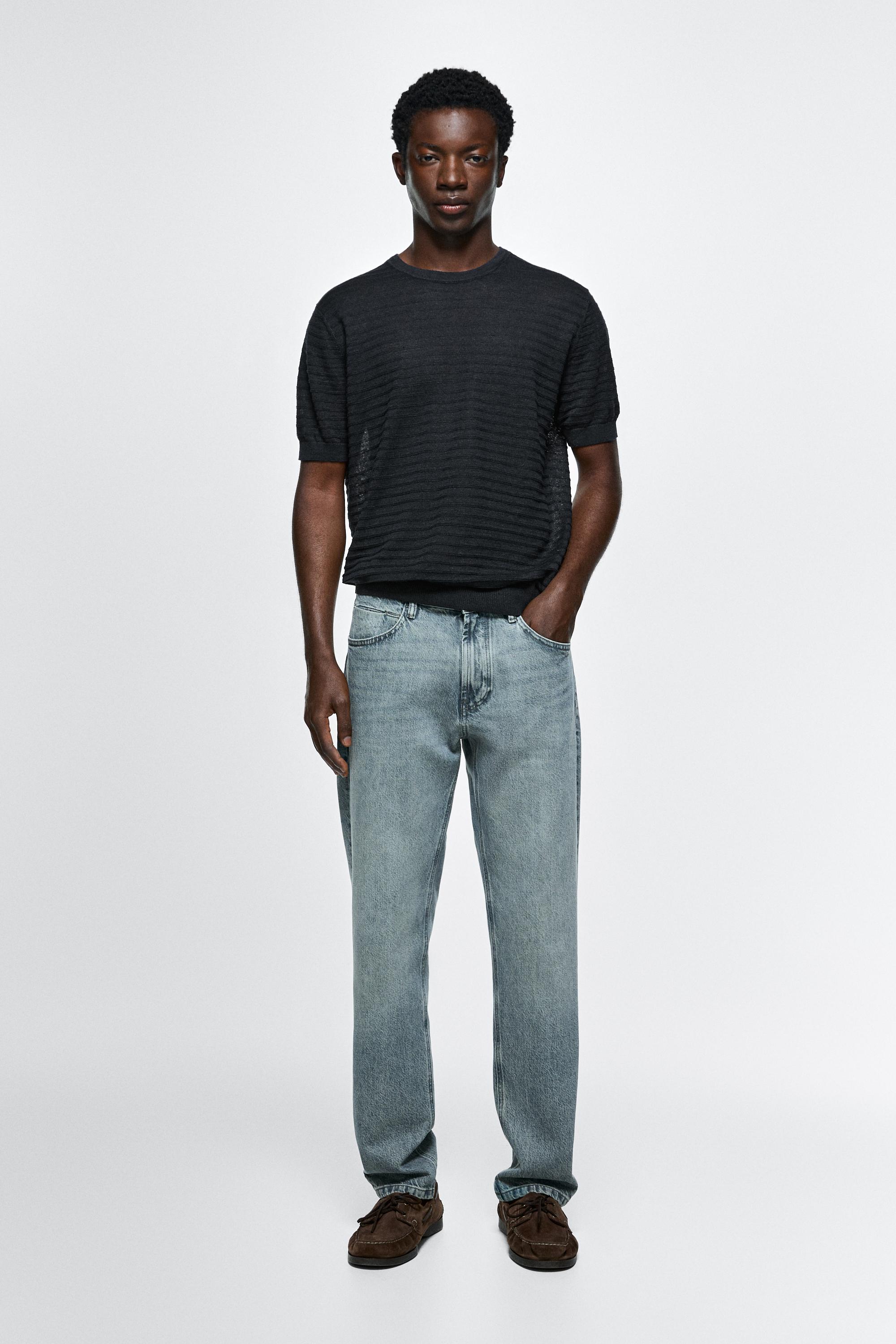 Tapered fit jeans