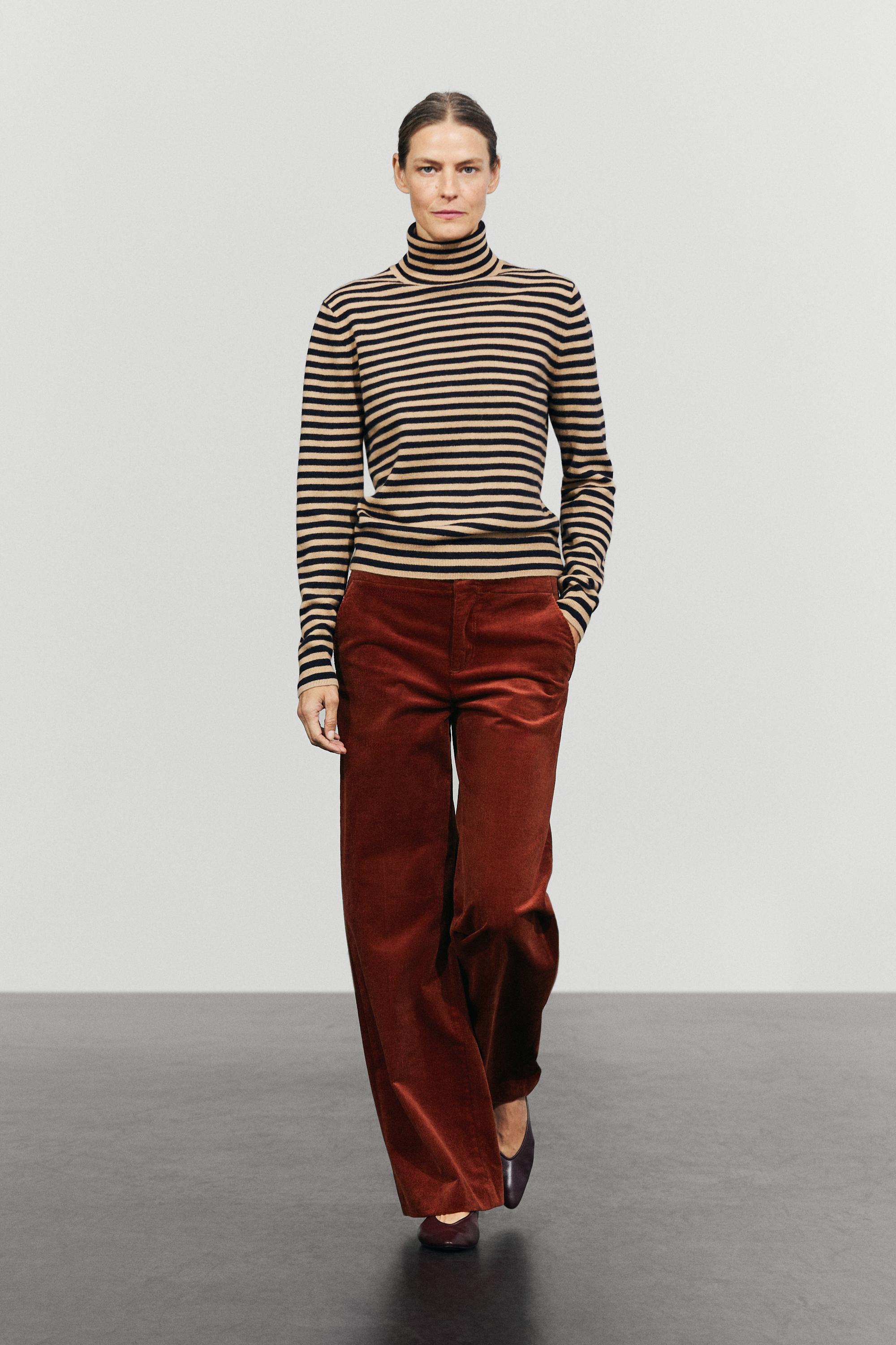 Palazzo corduroy pants