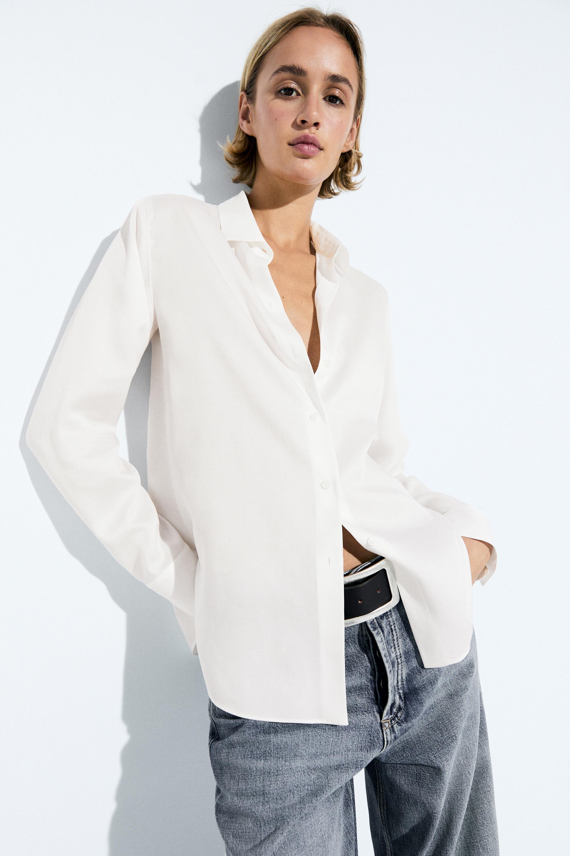 Lyocell flowing shirt