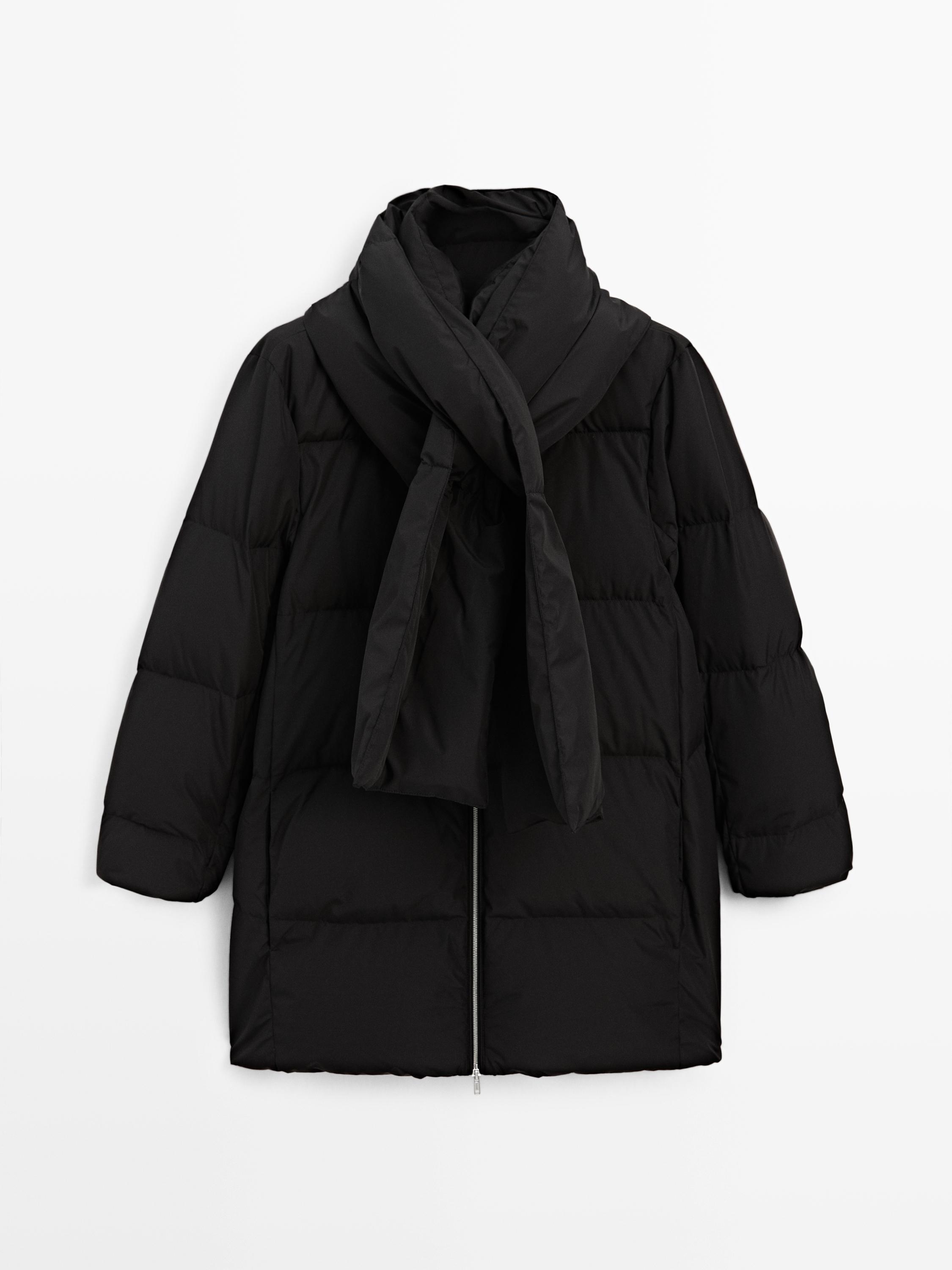 Water-repellent puffer jacket