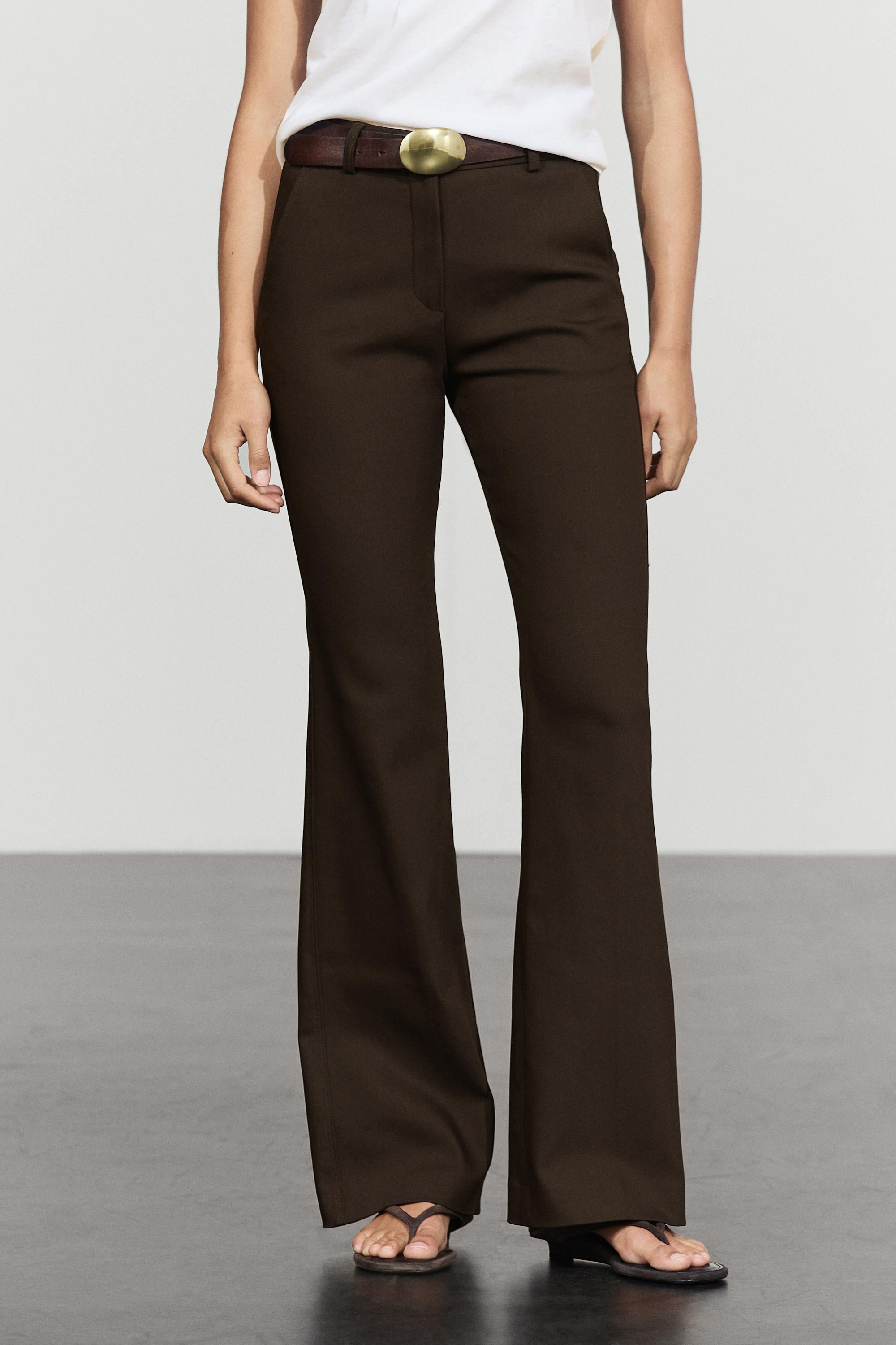 Technical flare fit pants