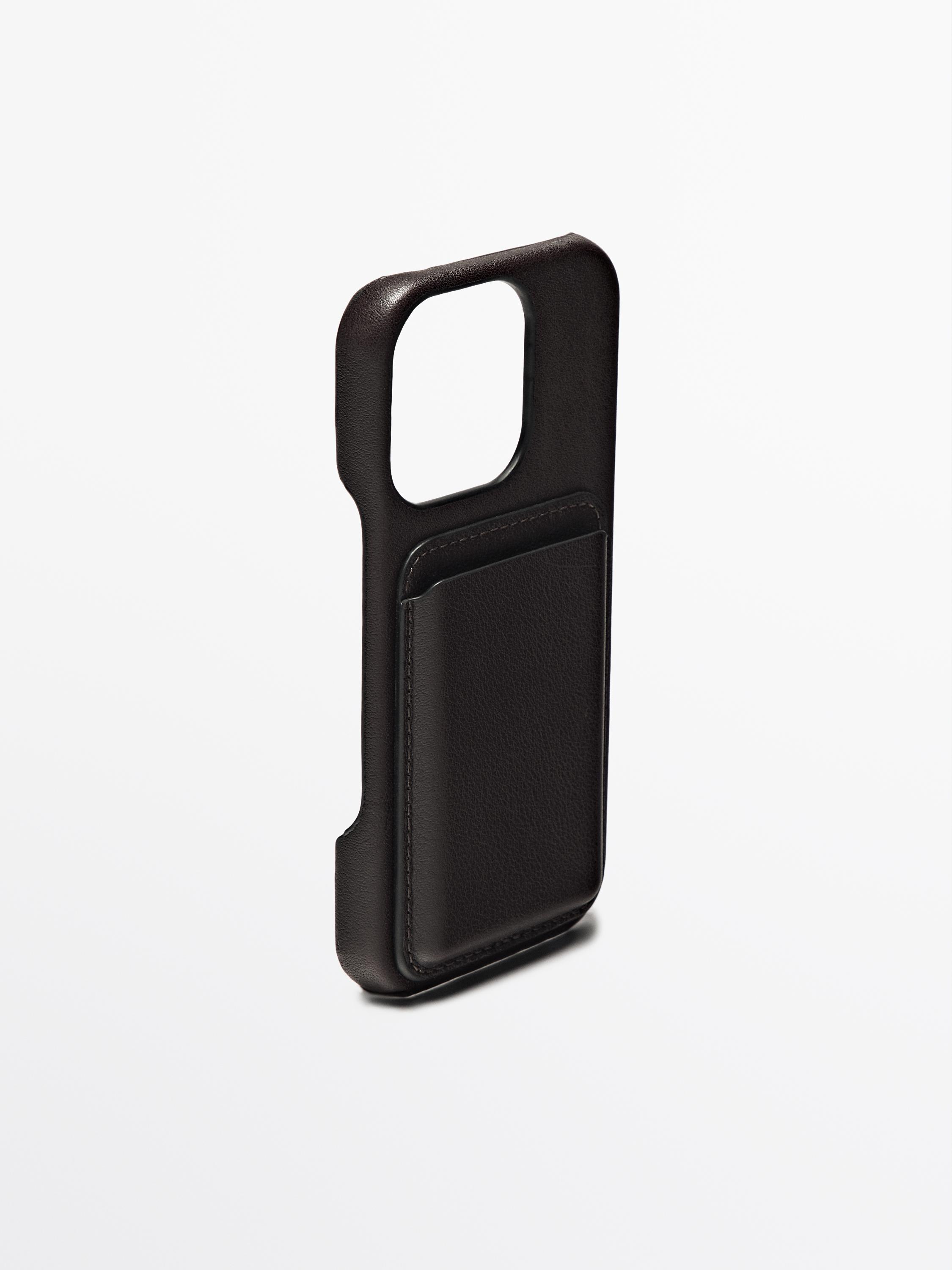 iPhone 16 Pro 纳帕皮革手机壳
