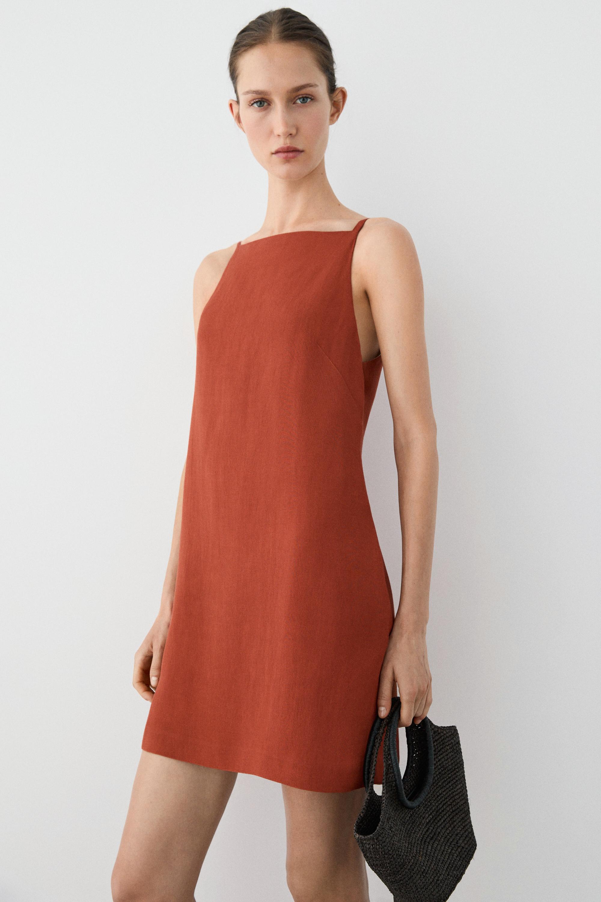 Strappy mini dress