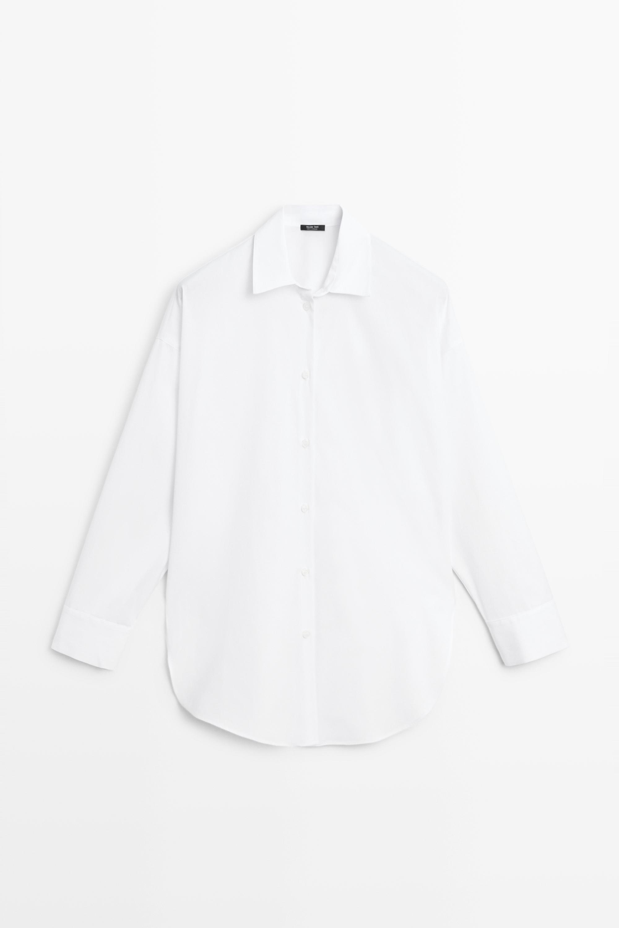 100% cotton poplin shirt