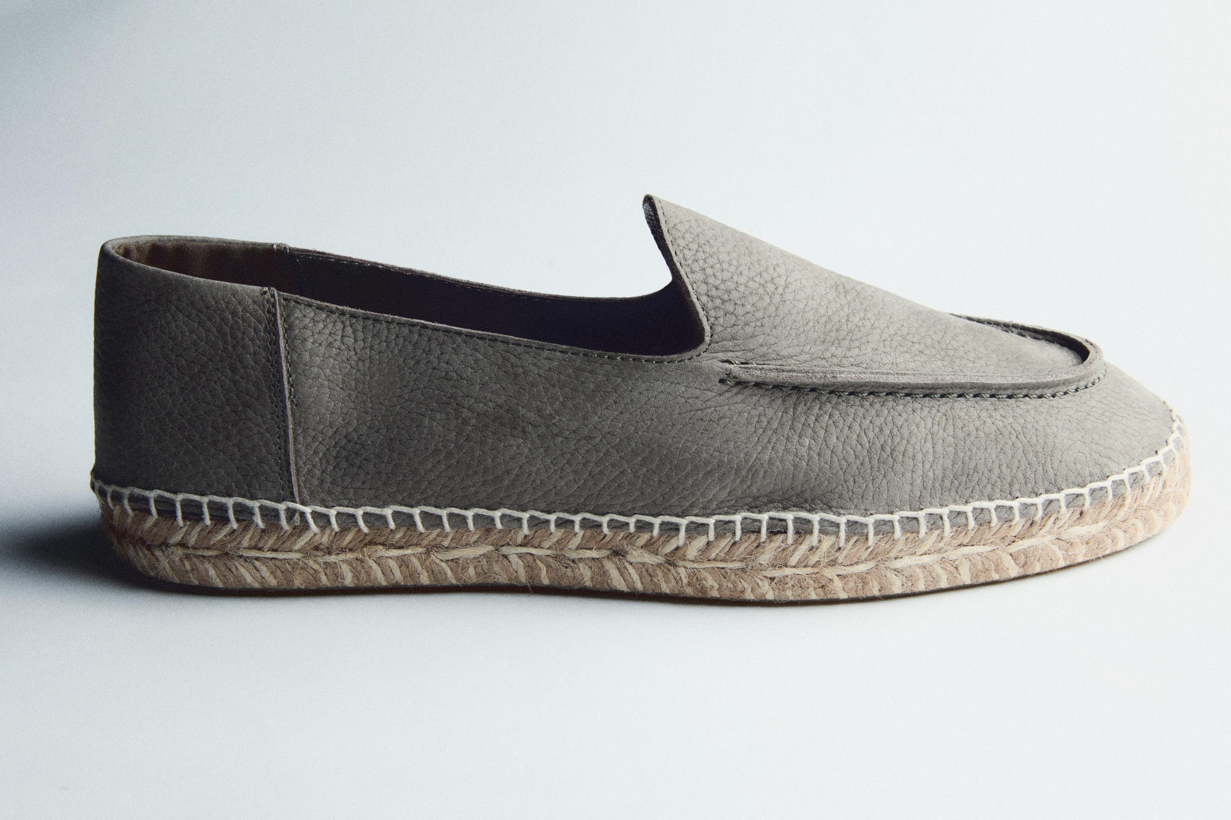 Moc toe espadrilles