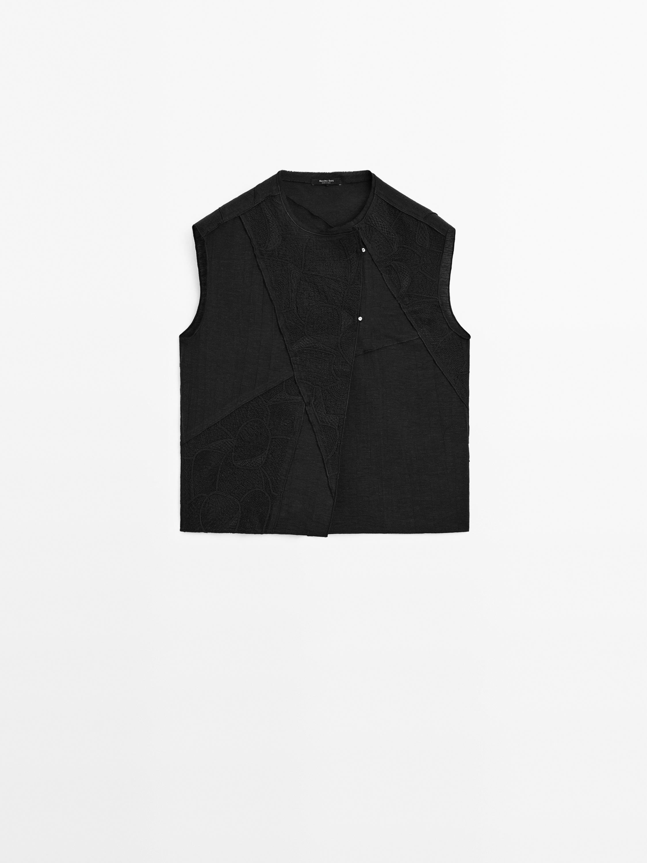 Embroidered waistcoat