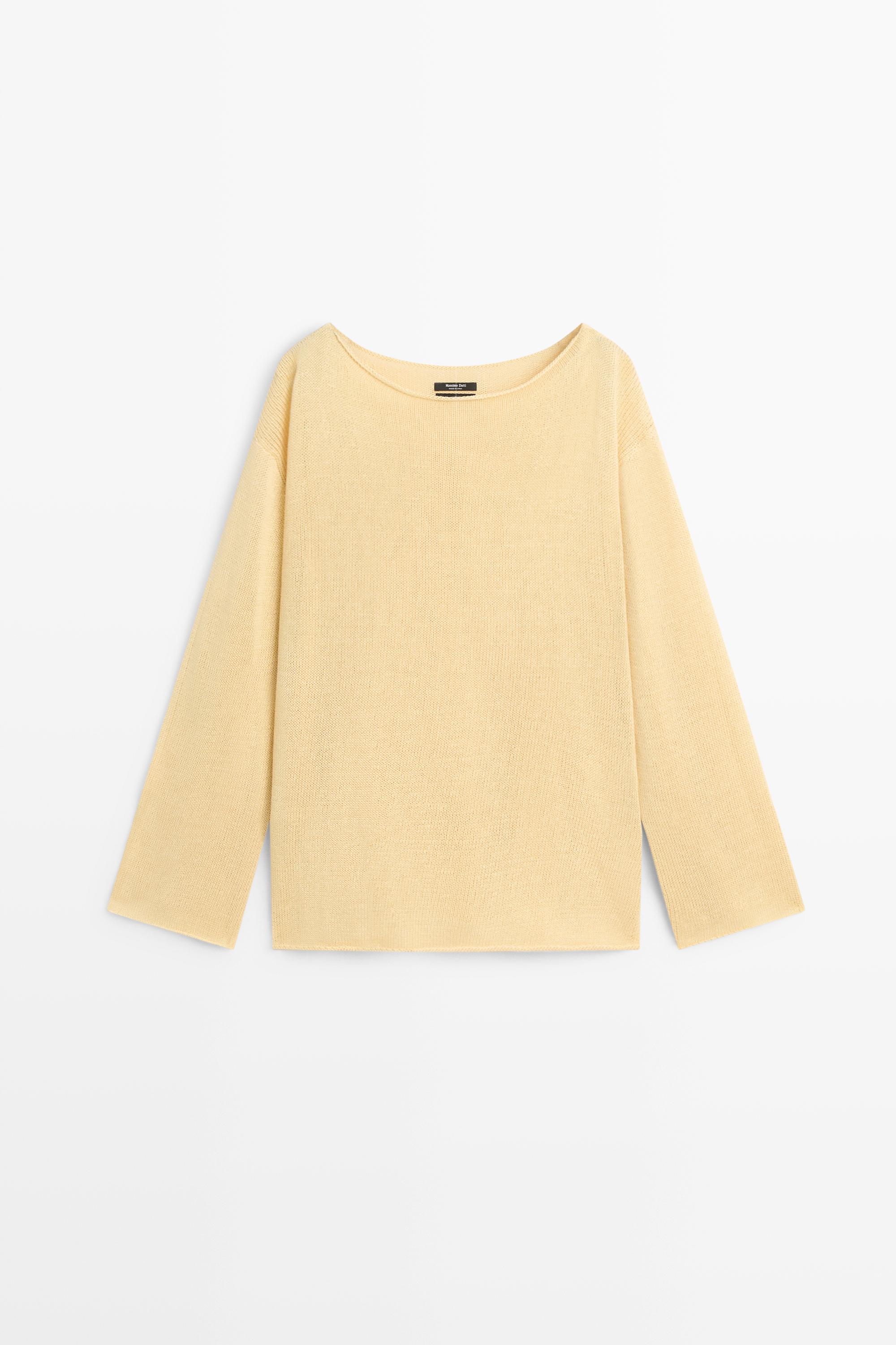 100% mercerised cotton sweater