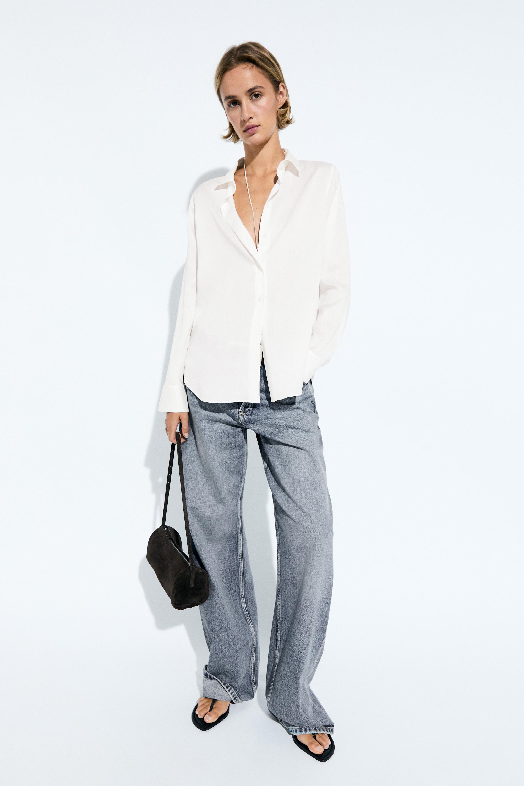 Lyocell flowing shirt