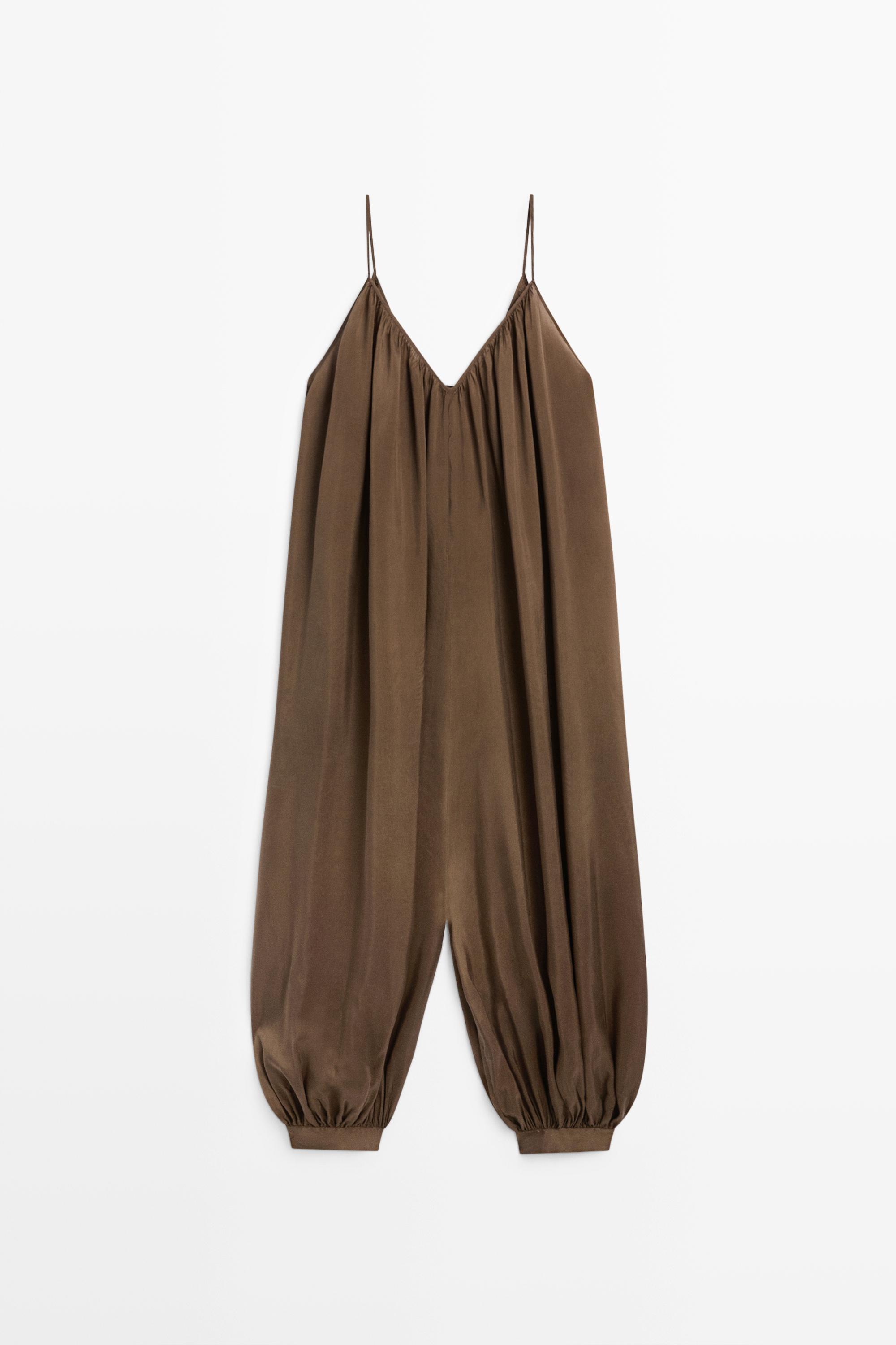 Flowing sarouel jumpsuit