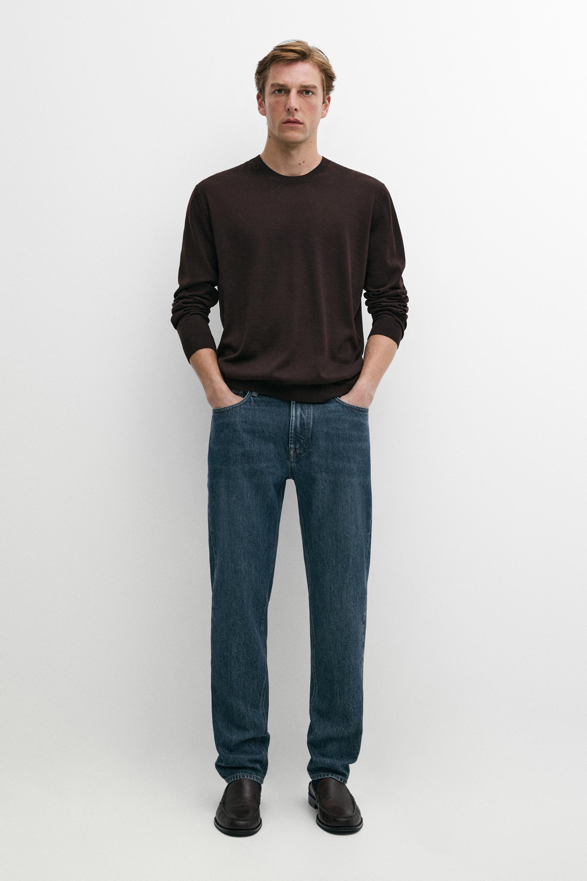 Tapered fit jeans