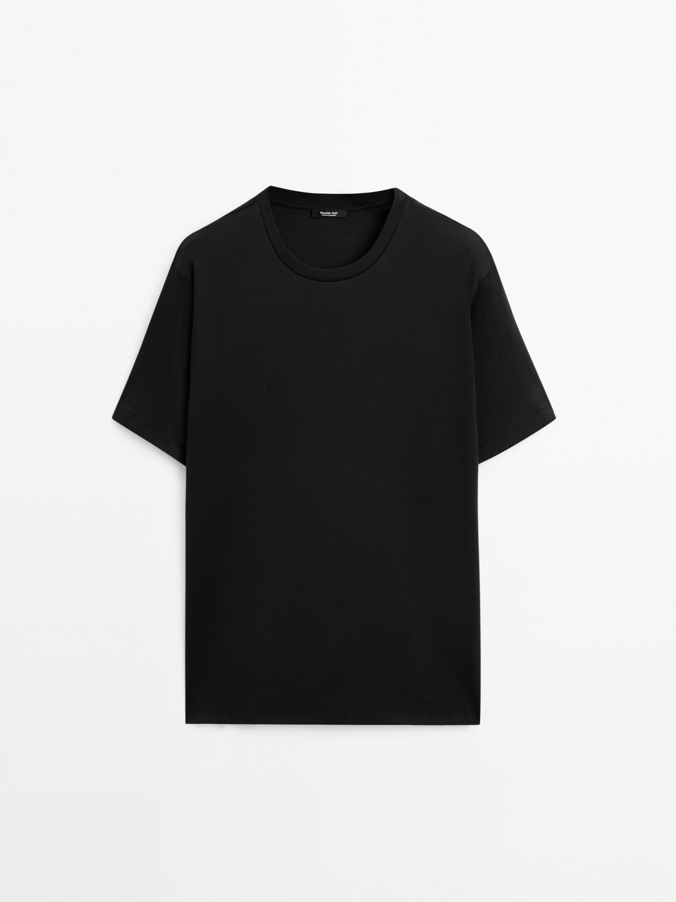 100% cotton wide fit T-shirt