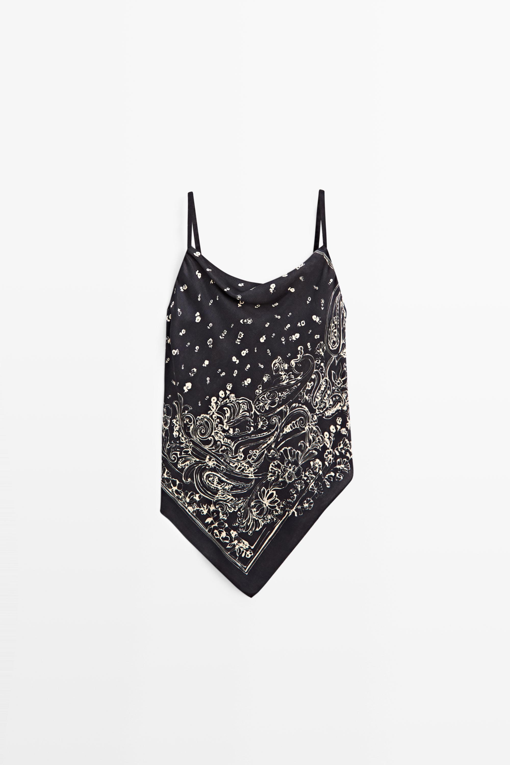 Flowing paisley top
