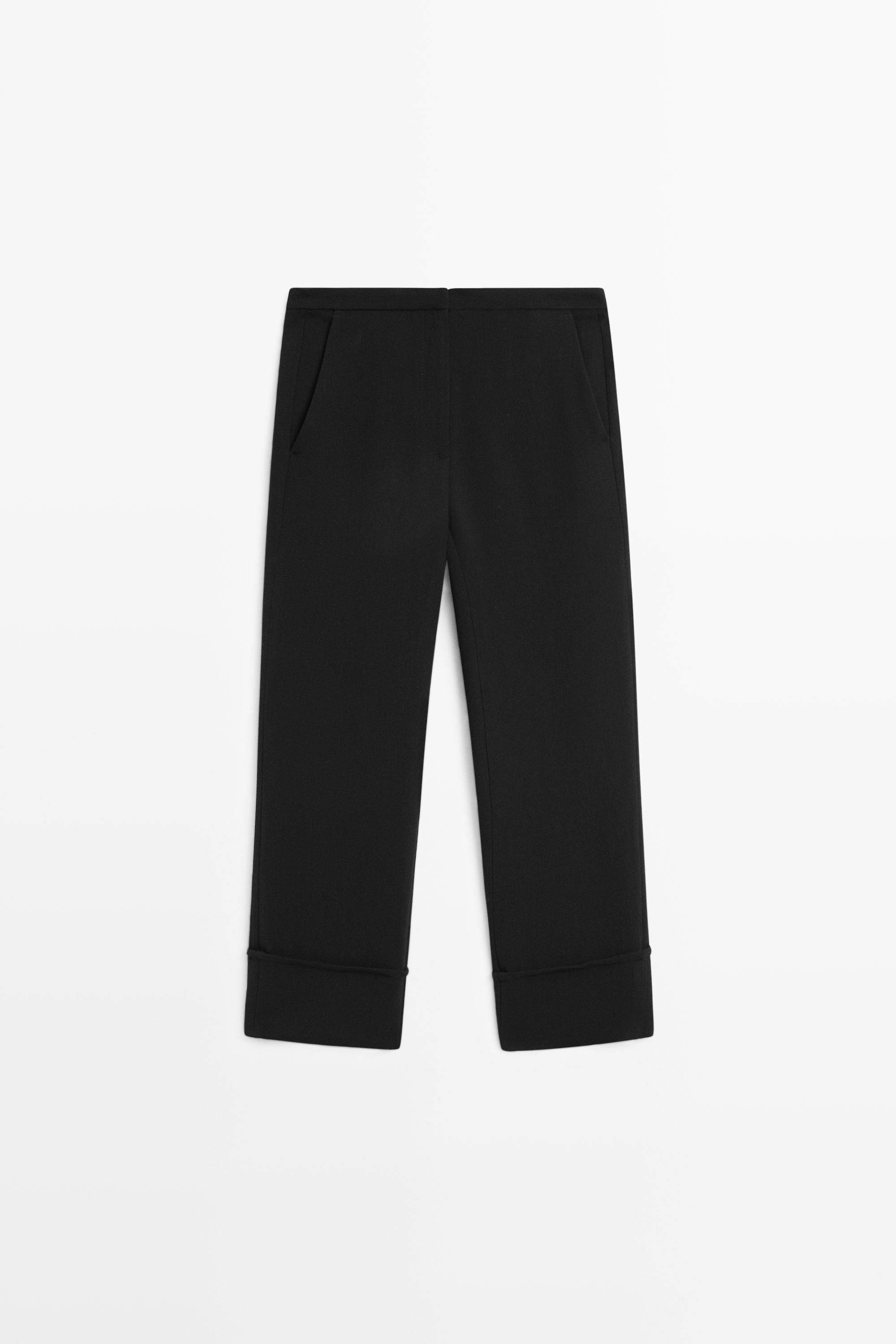Cuffed capris