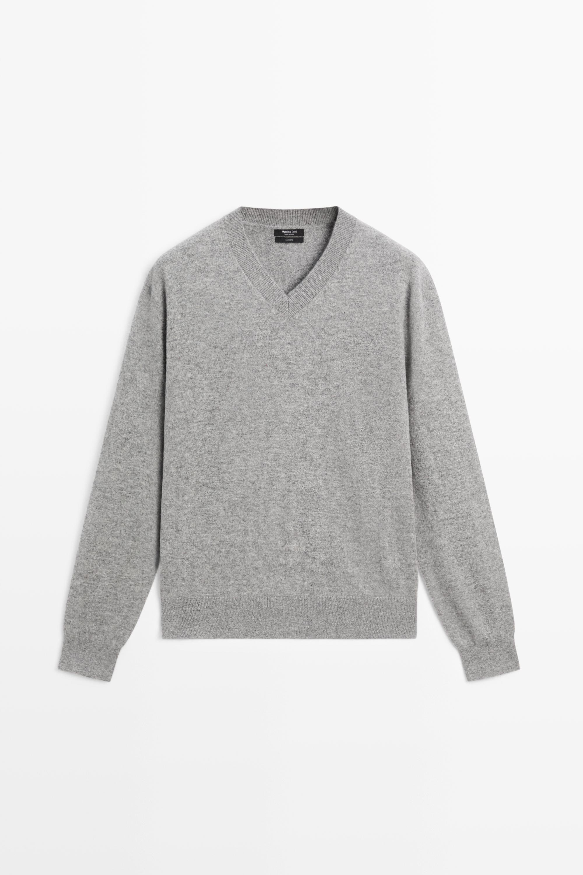 100% cashmere knit sweater