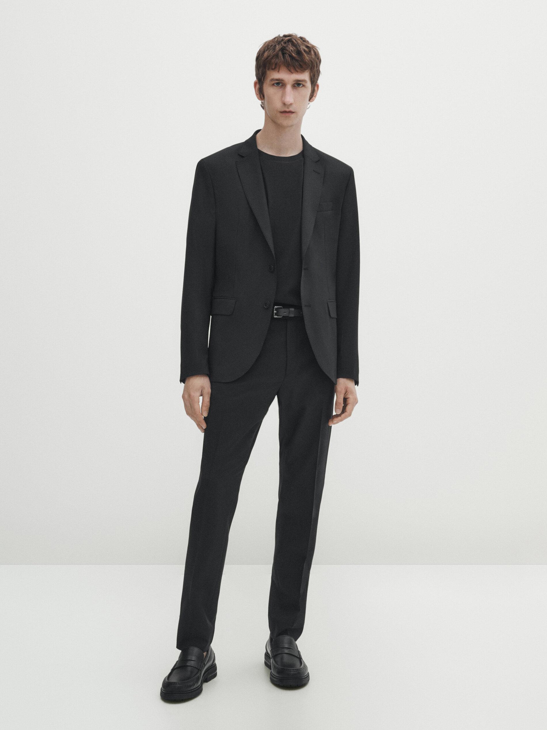 BI-STRETCH SUIT BLACK