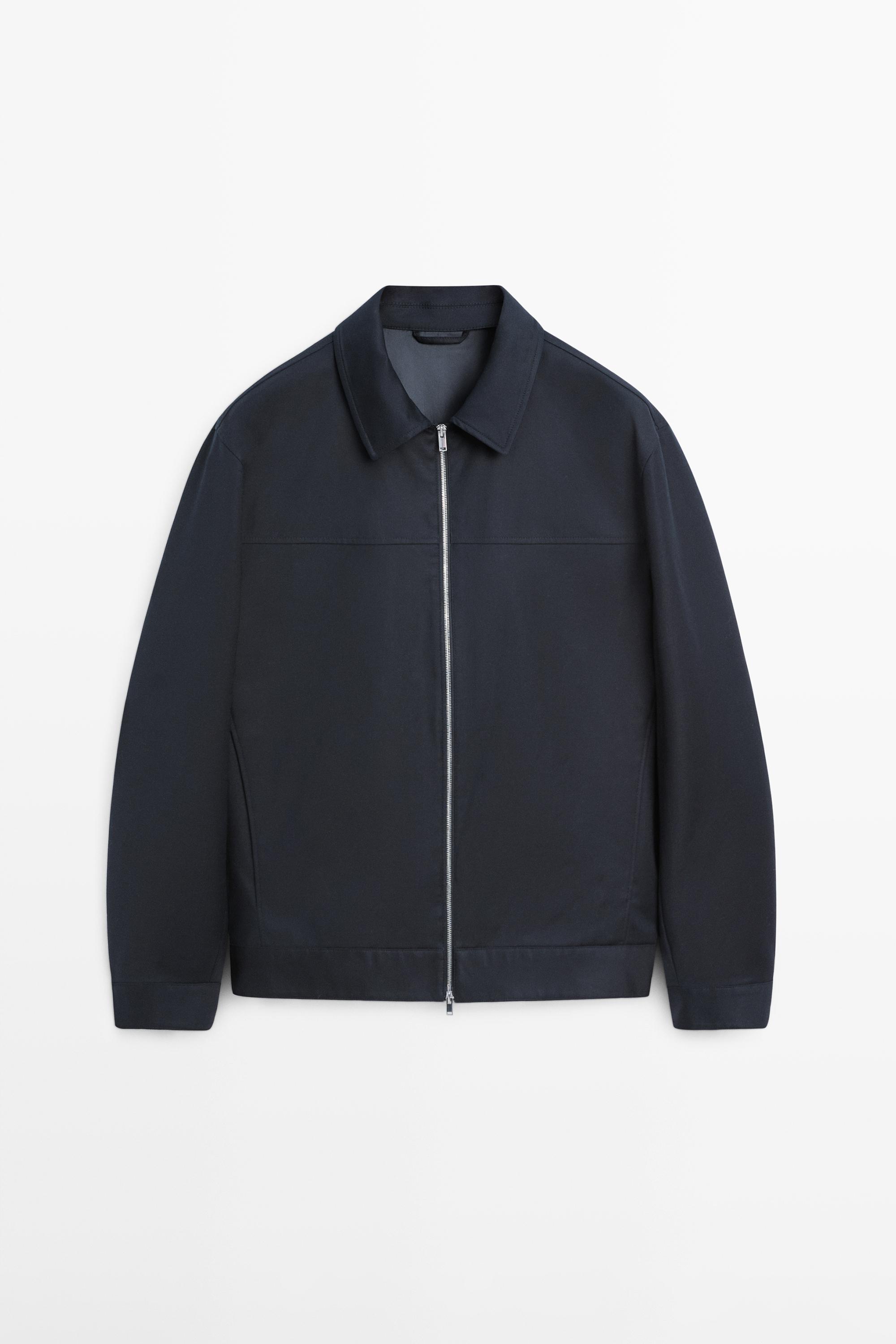 Cotton blend jacket