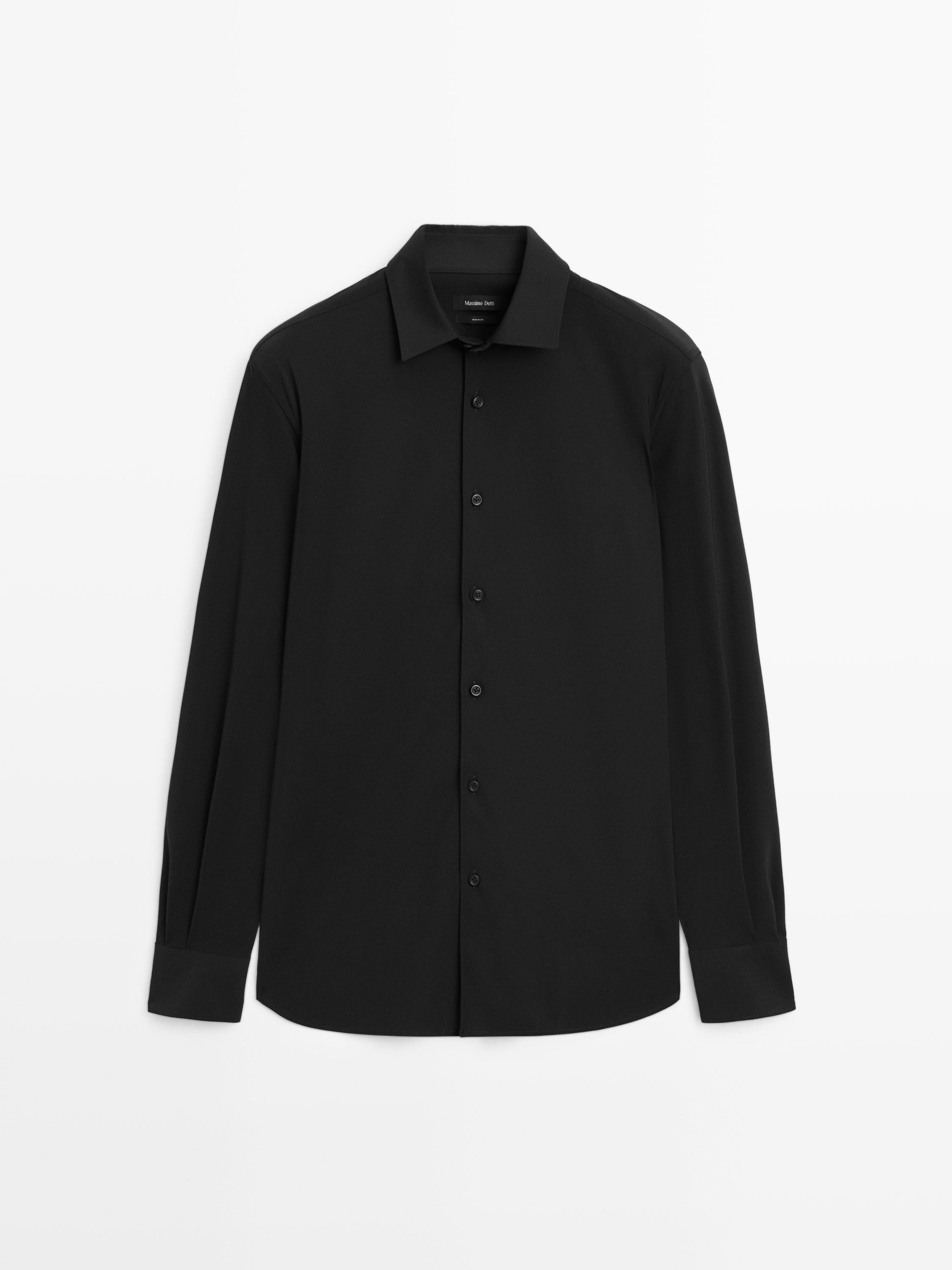 Slim fit stretch shirt
