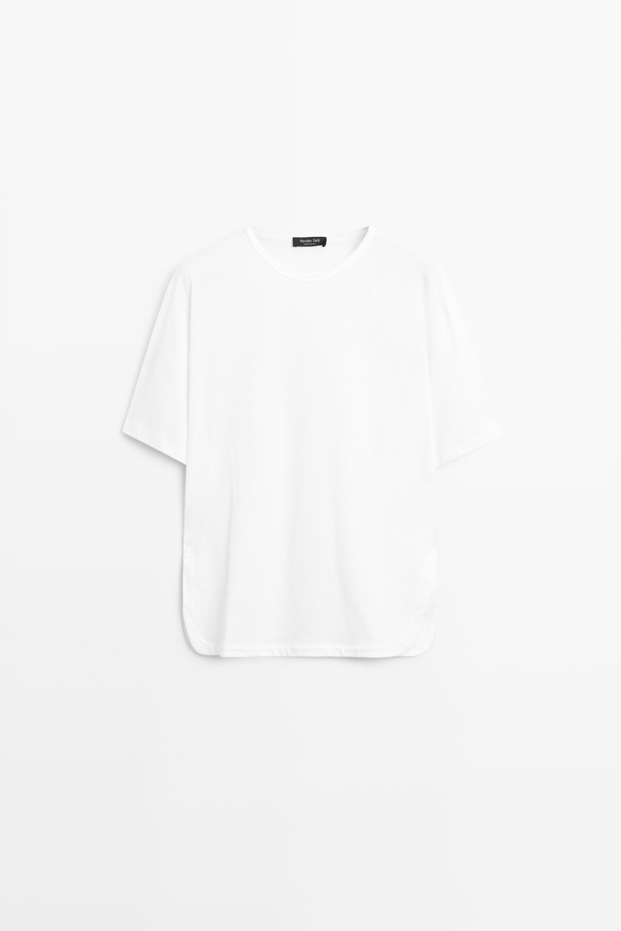 Flowing 100% cotton T-shirt
