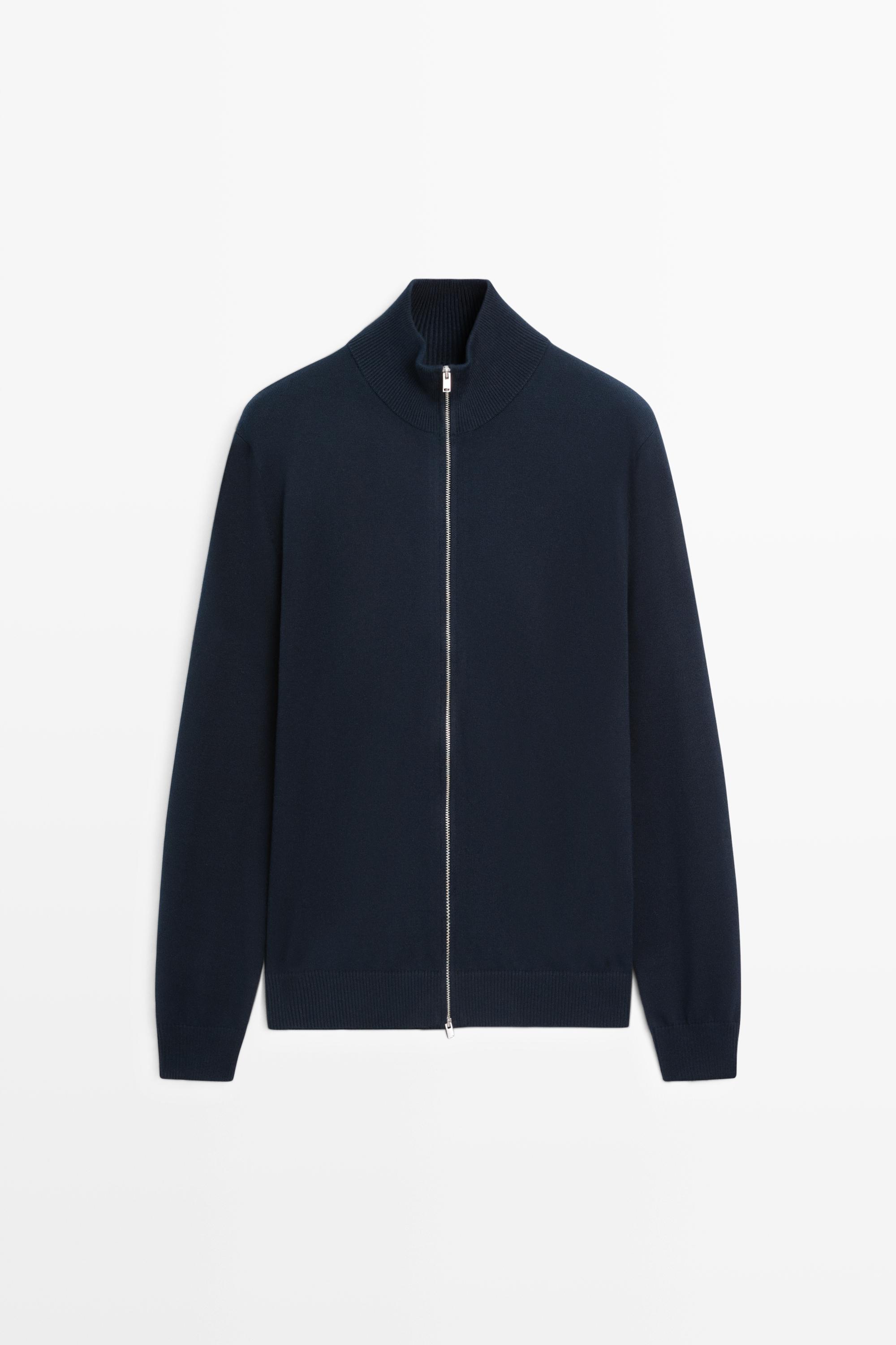 100% cotton knit cardigan