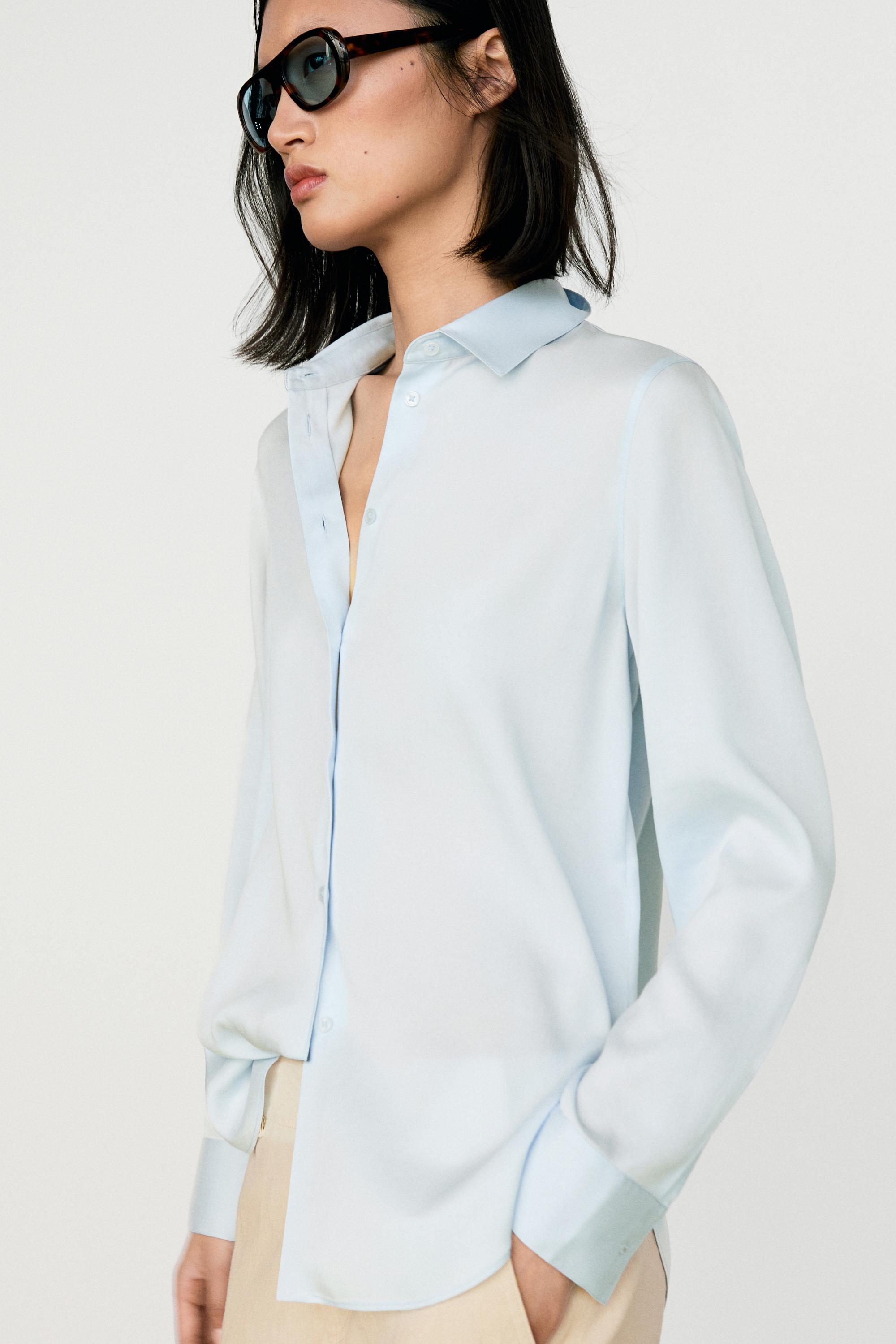 Fluid lyocell shirt