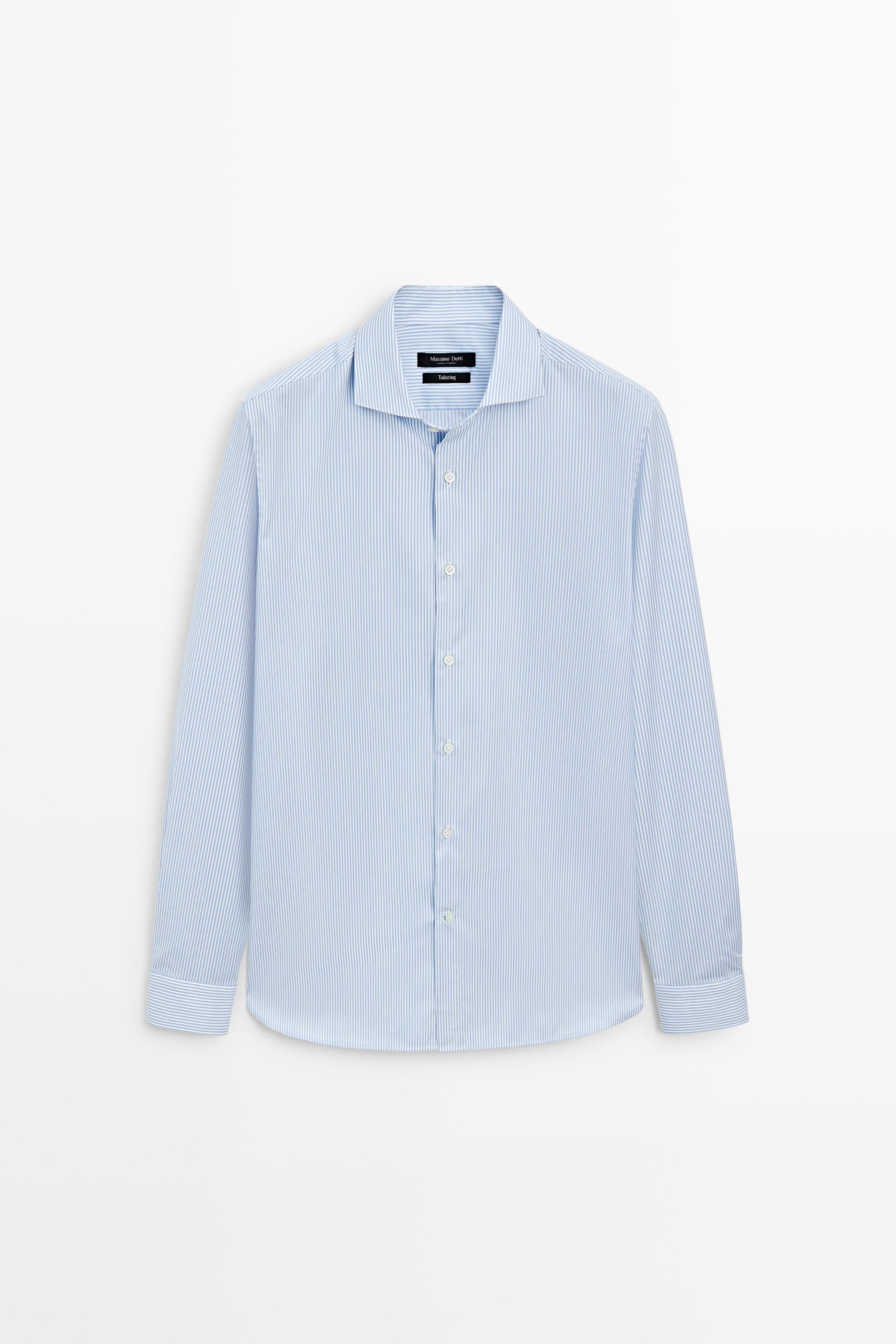 Slim fit striped tailored fit shirt