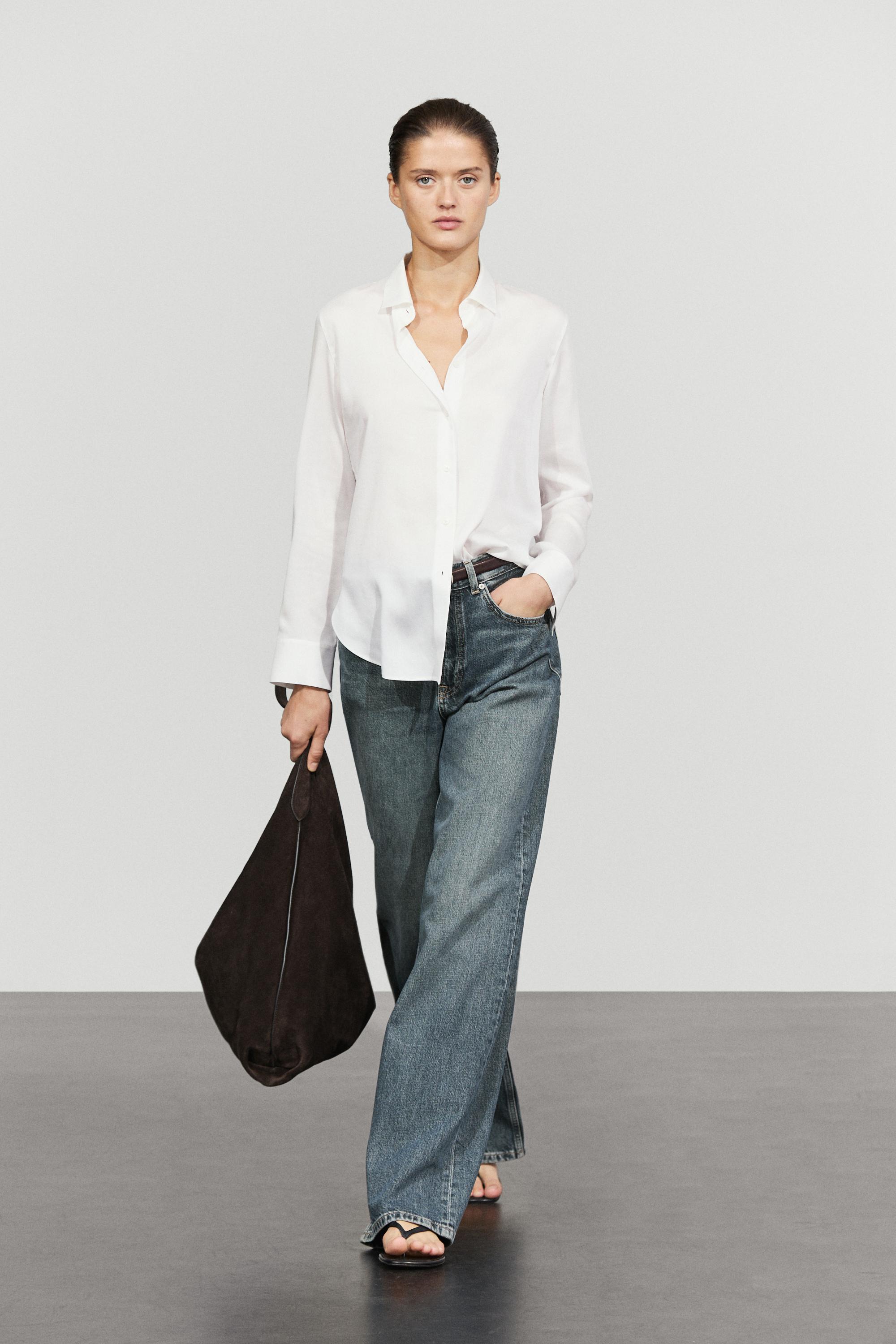 Fluid lyocell shirt