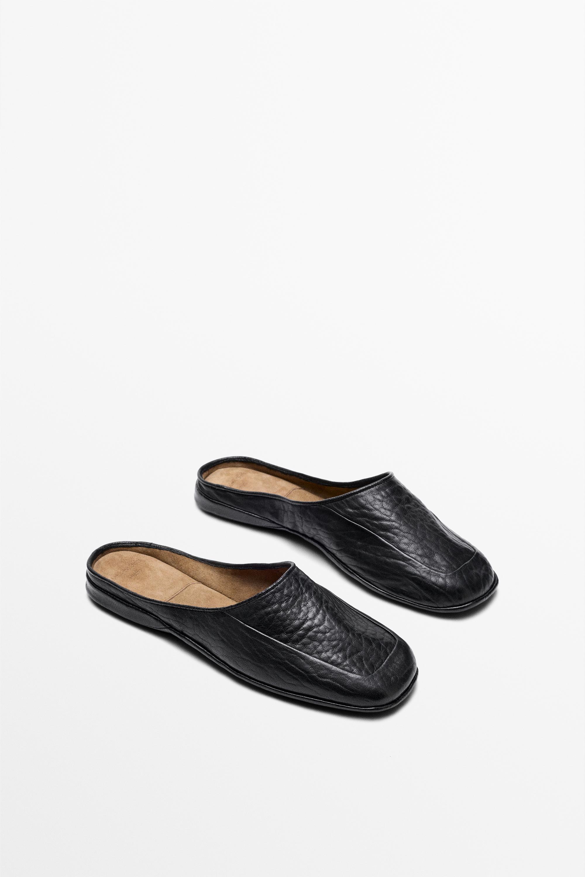 Soft leather mules - STUDIO