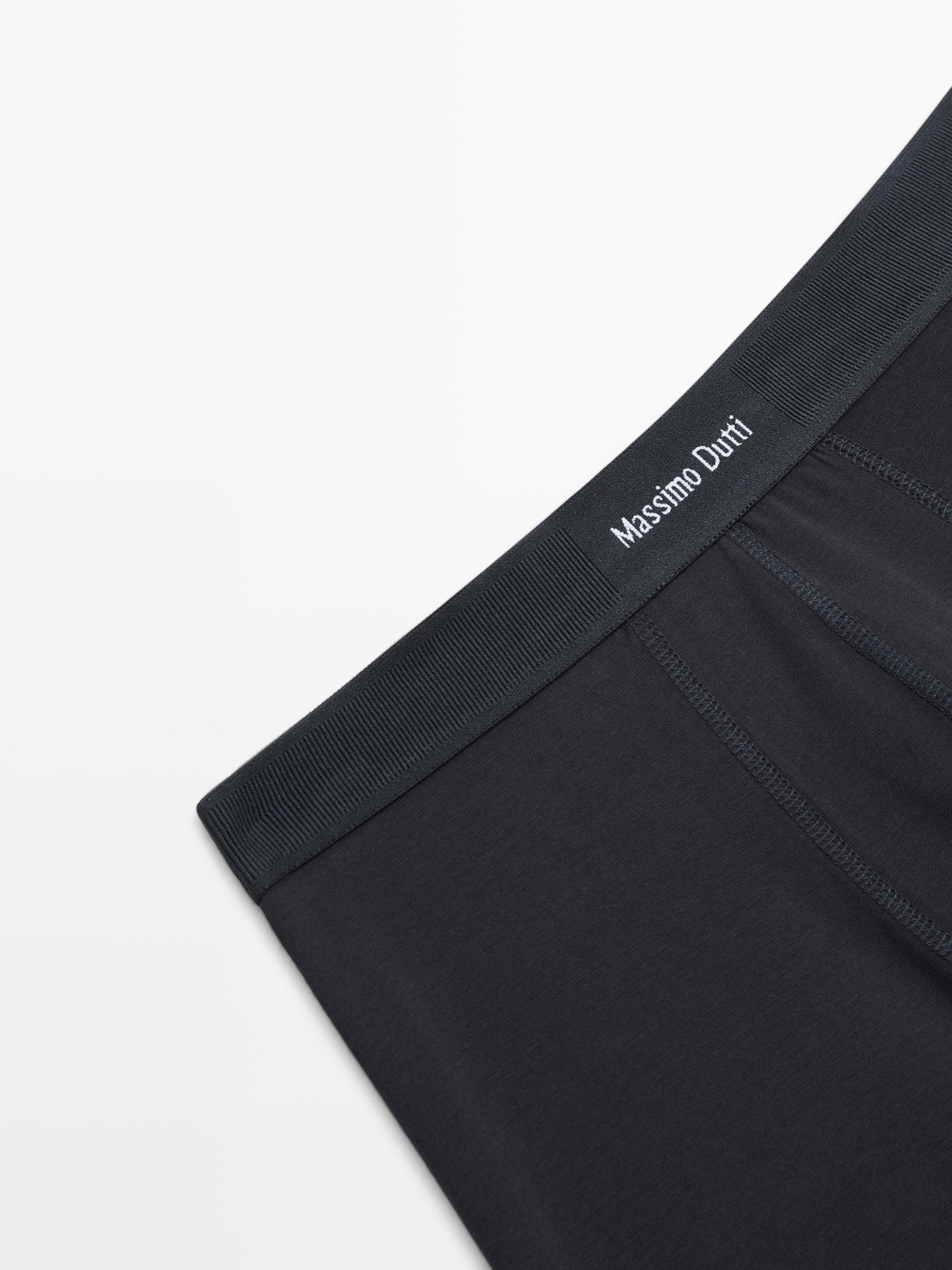 Boxers with logo waistband