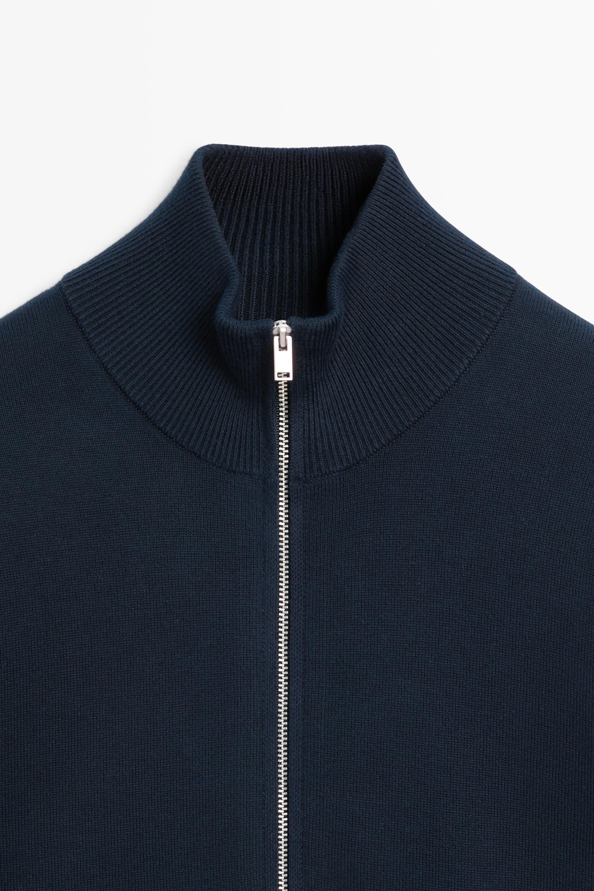 100% cotton knit cardigan