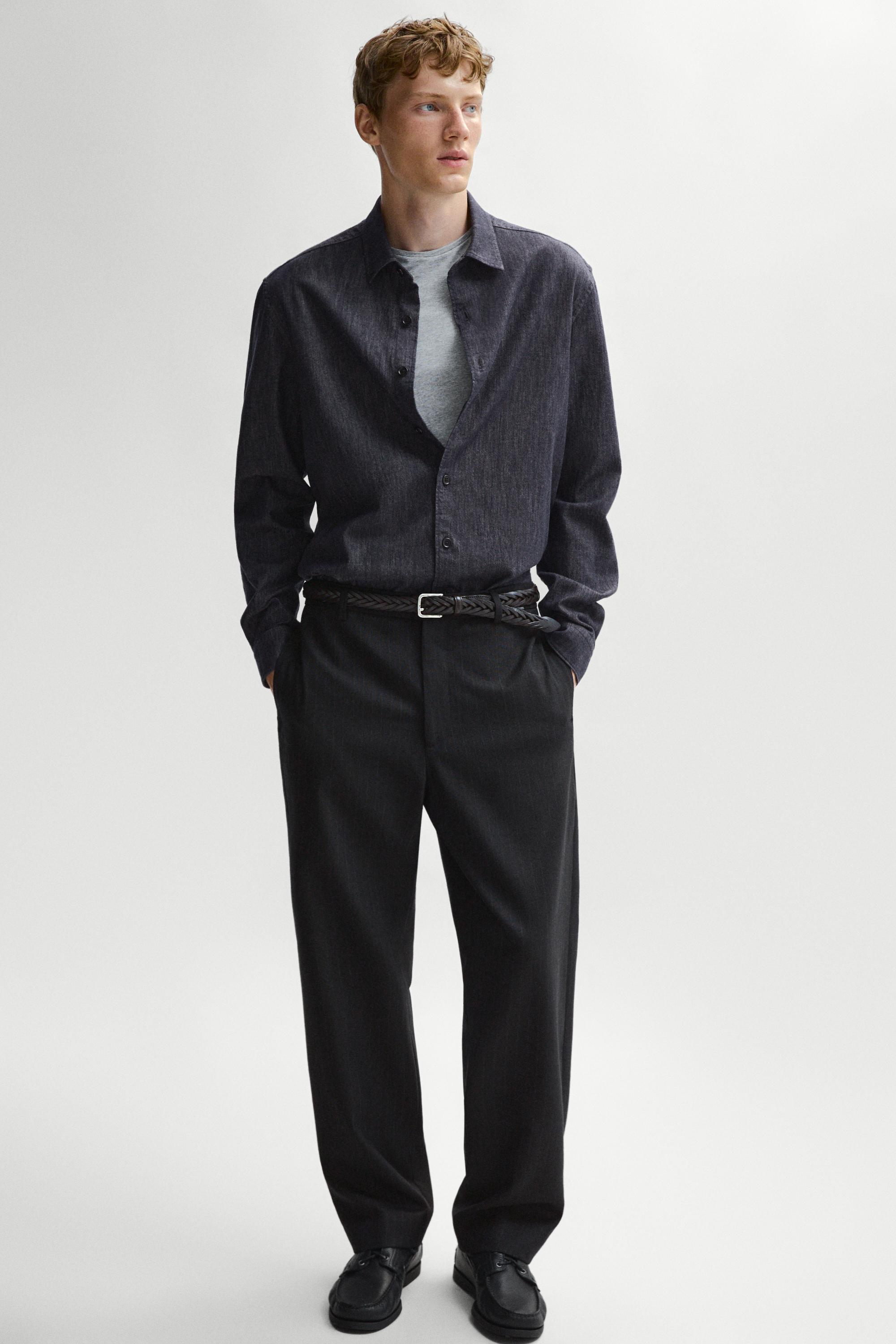 100% Cotton Regular Fit Denim Shirt