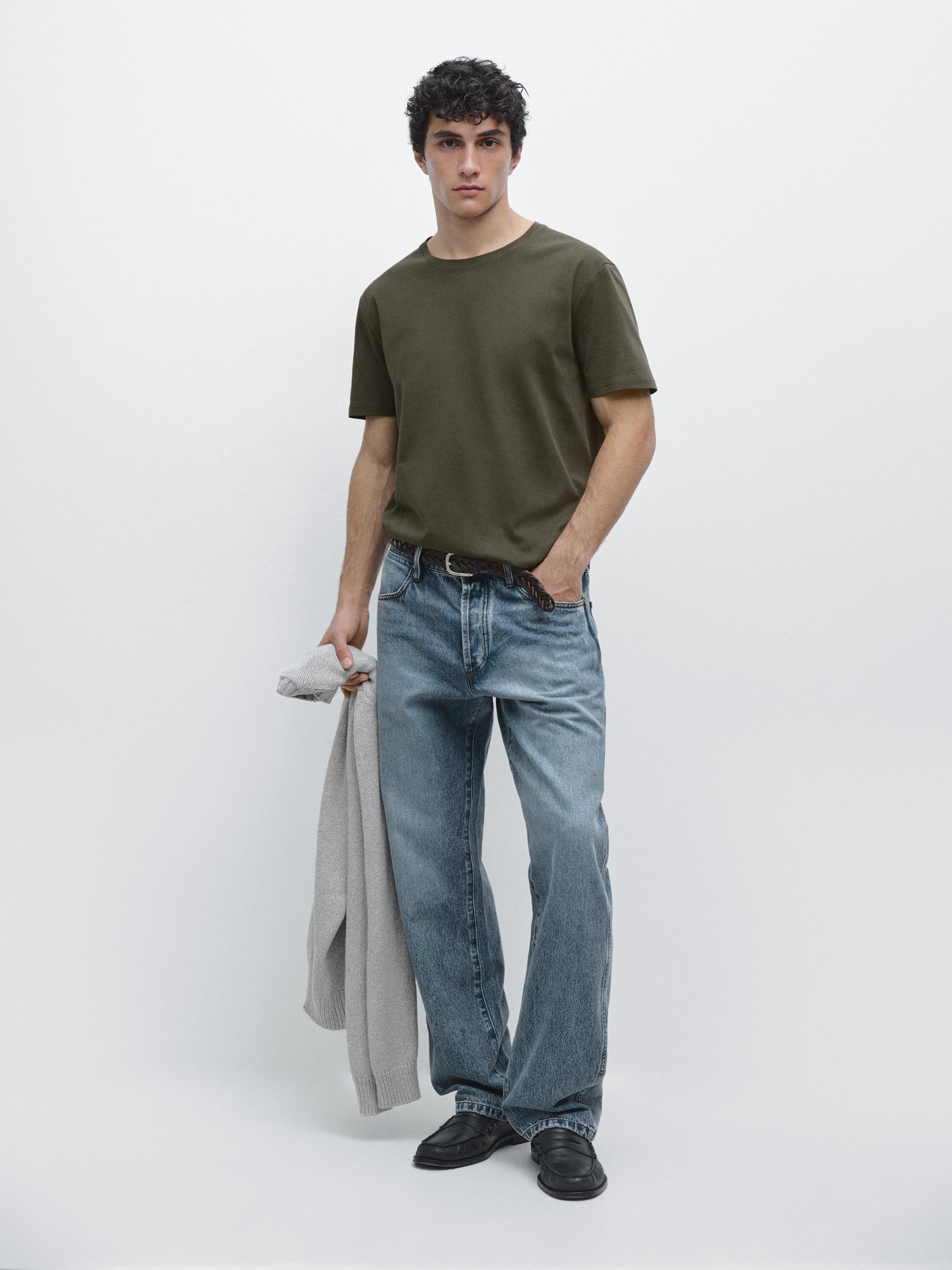 100% mercerised cotton T-shirt