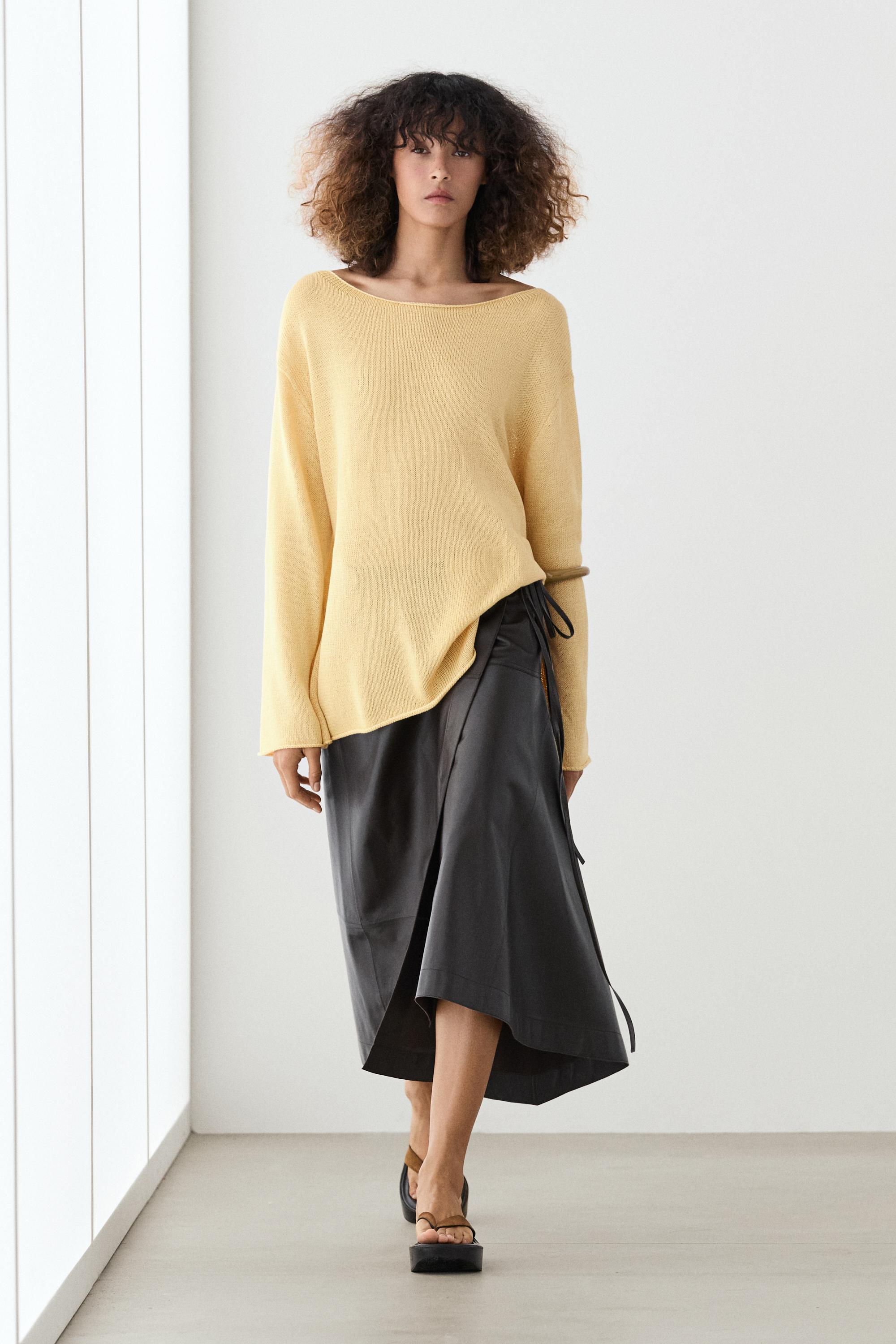 100% mercerised cotton sweater