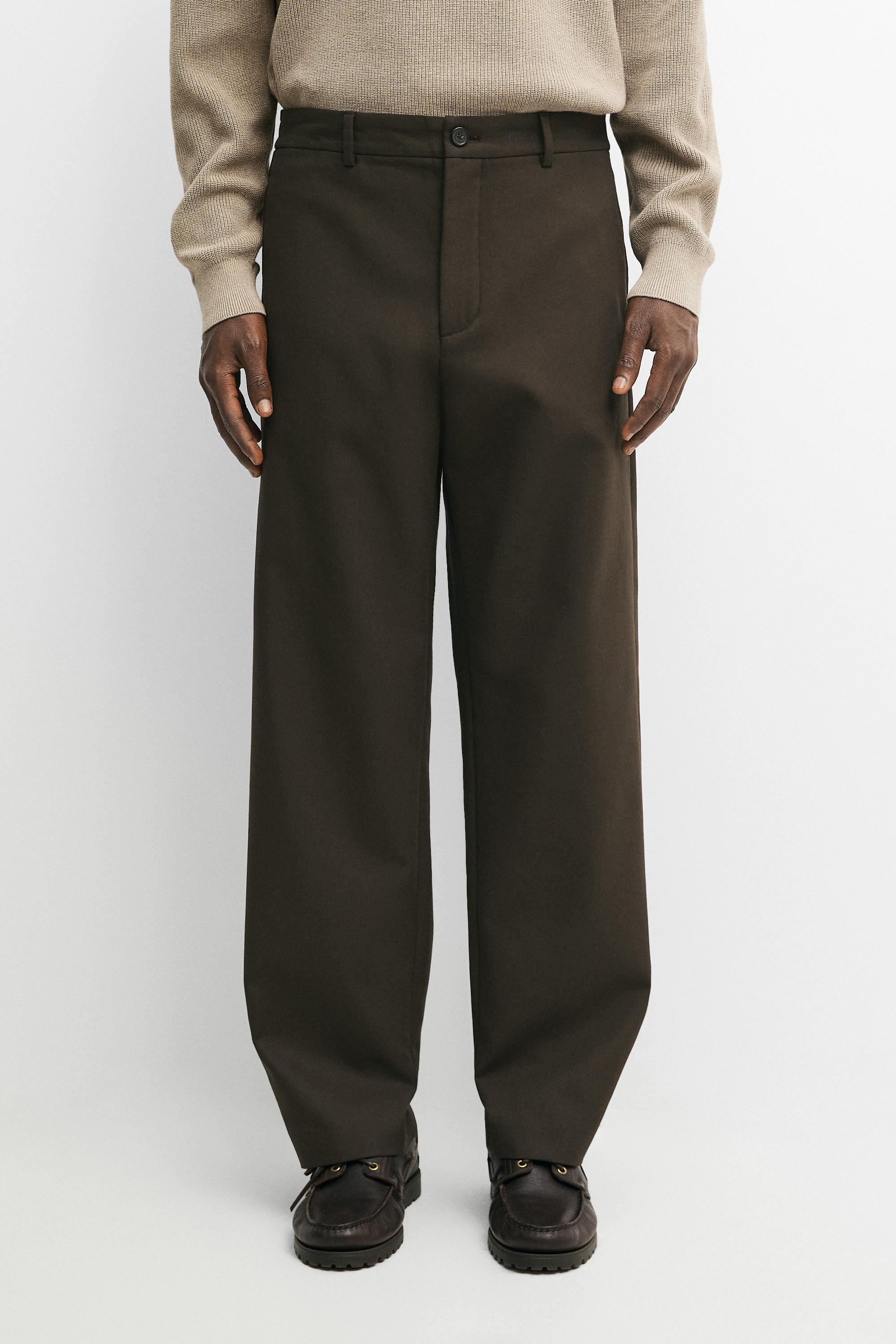 100% cotton pants with elasticated waistband